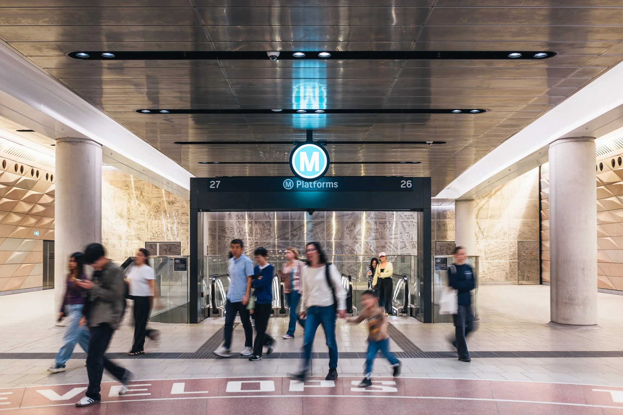 Sydney Metro Central Station Multimedia