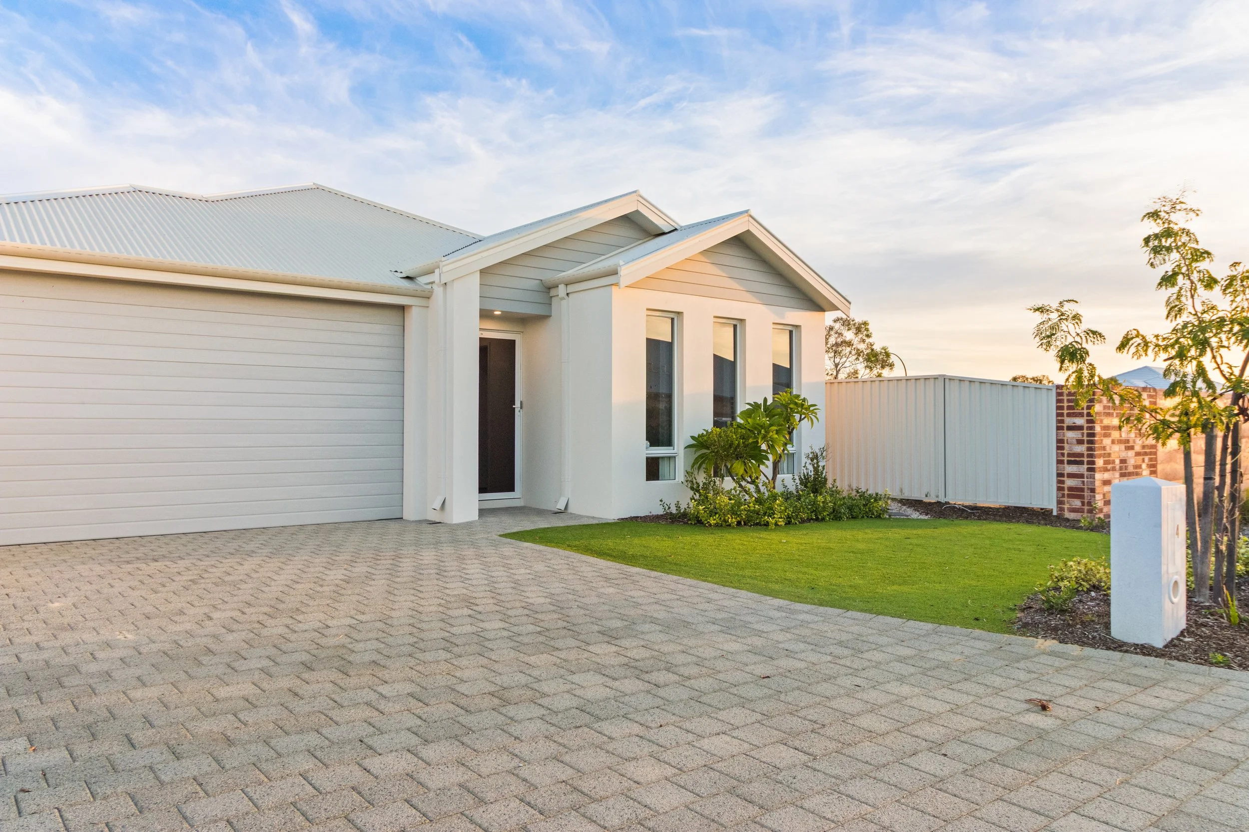 A Perth home under Local Property Partners management at twilight