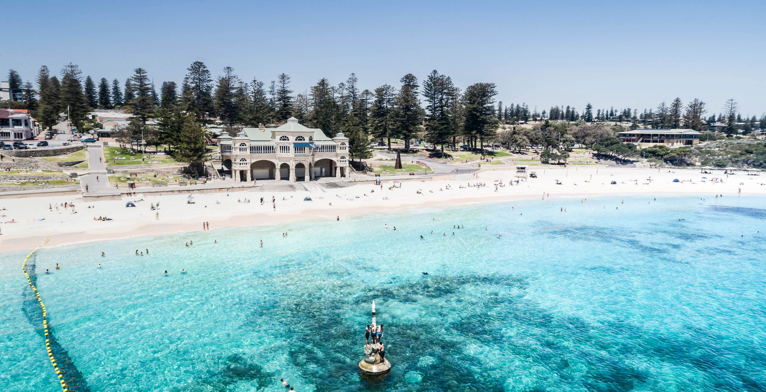 Cottesloe Beach, Perth Western Australia, coastal view representing the area Local Property Partners services