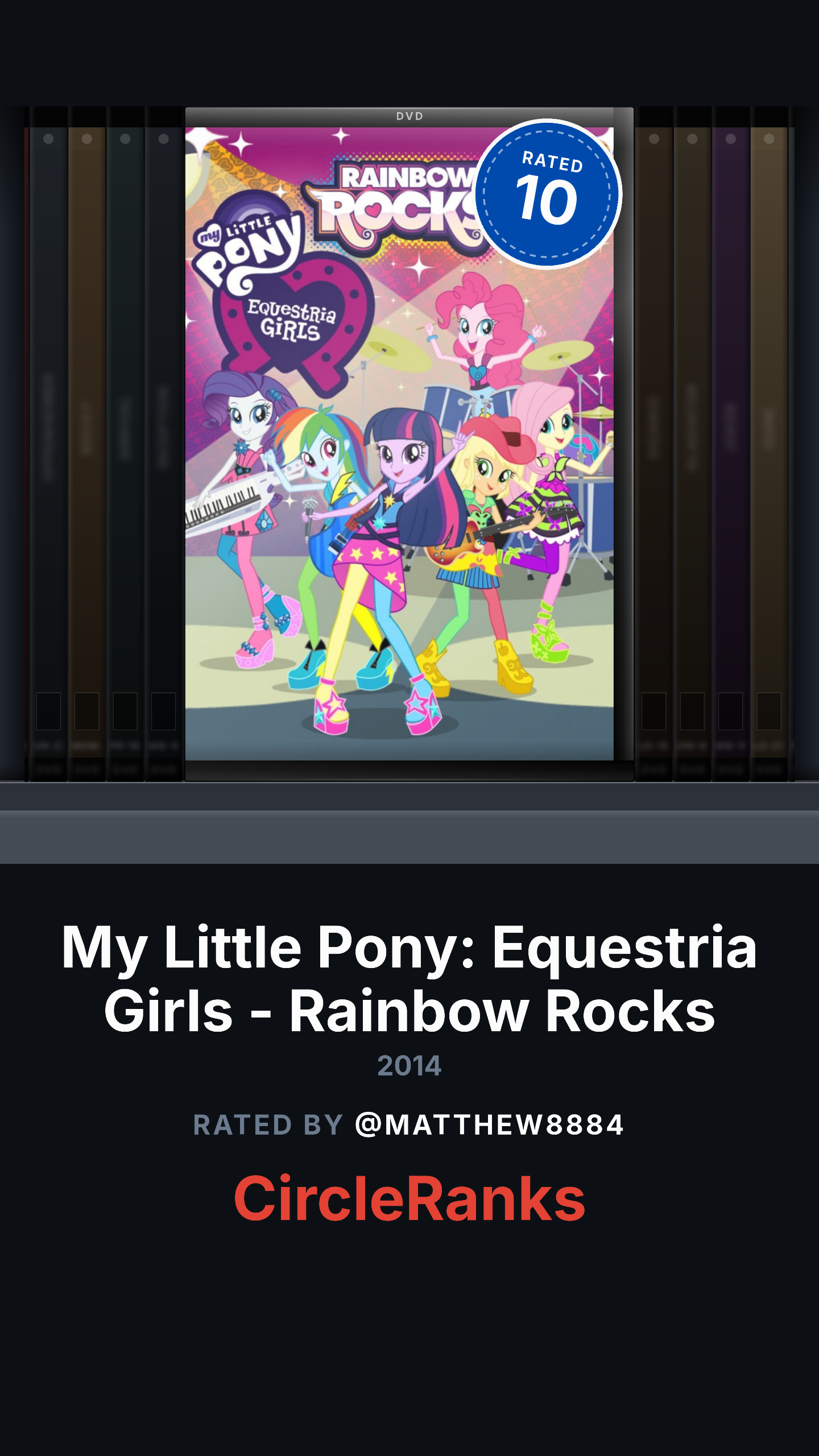 My Little Pony Equestria Girls 2 Rainbow Rocks Rating CR.png