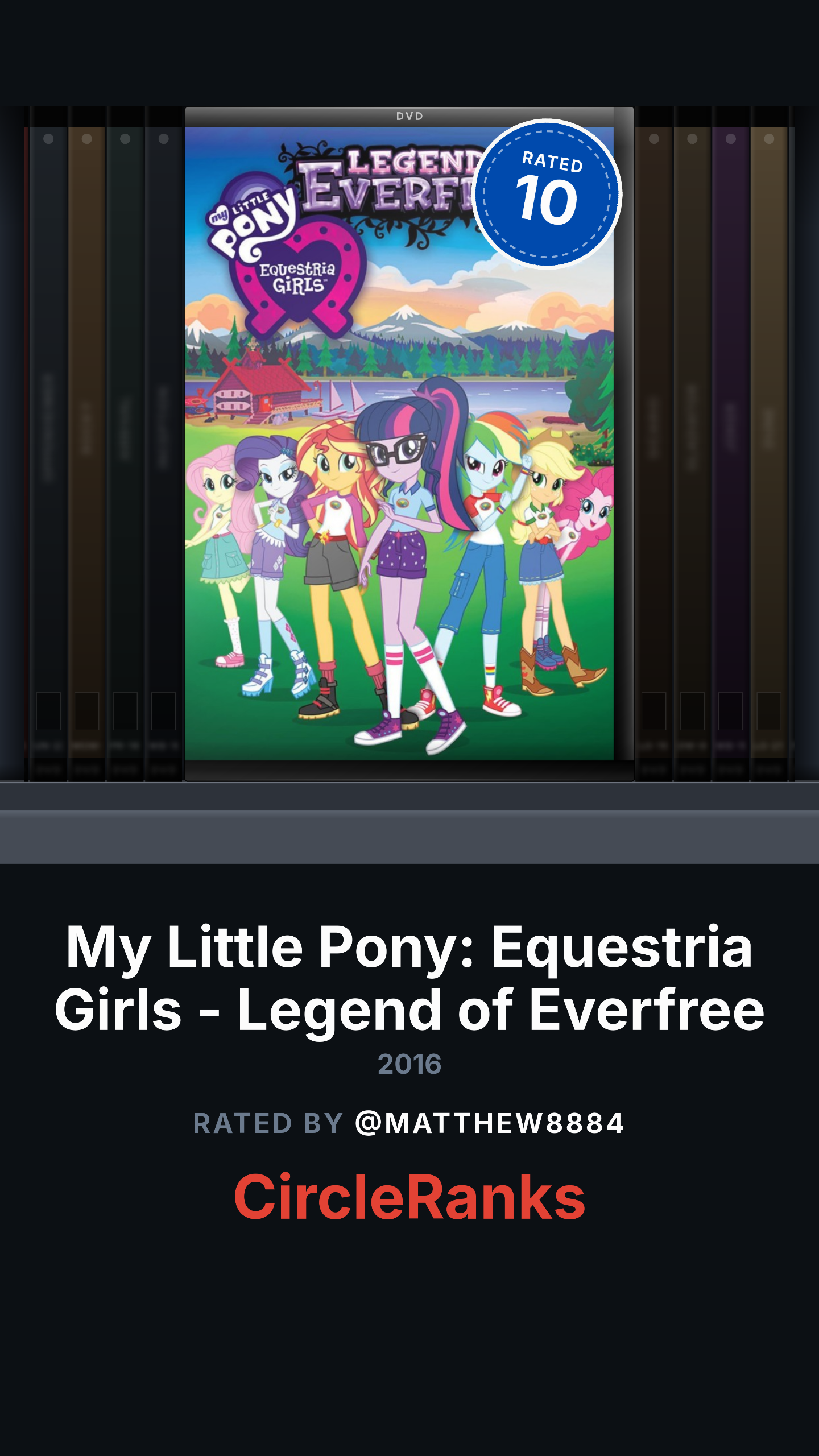 My Little Pony Equestria Girls 4 Legend of Everfree Rating CR.png