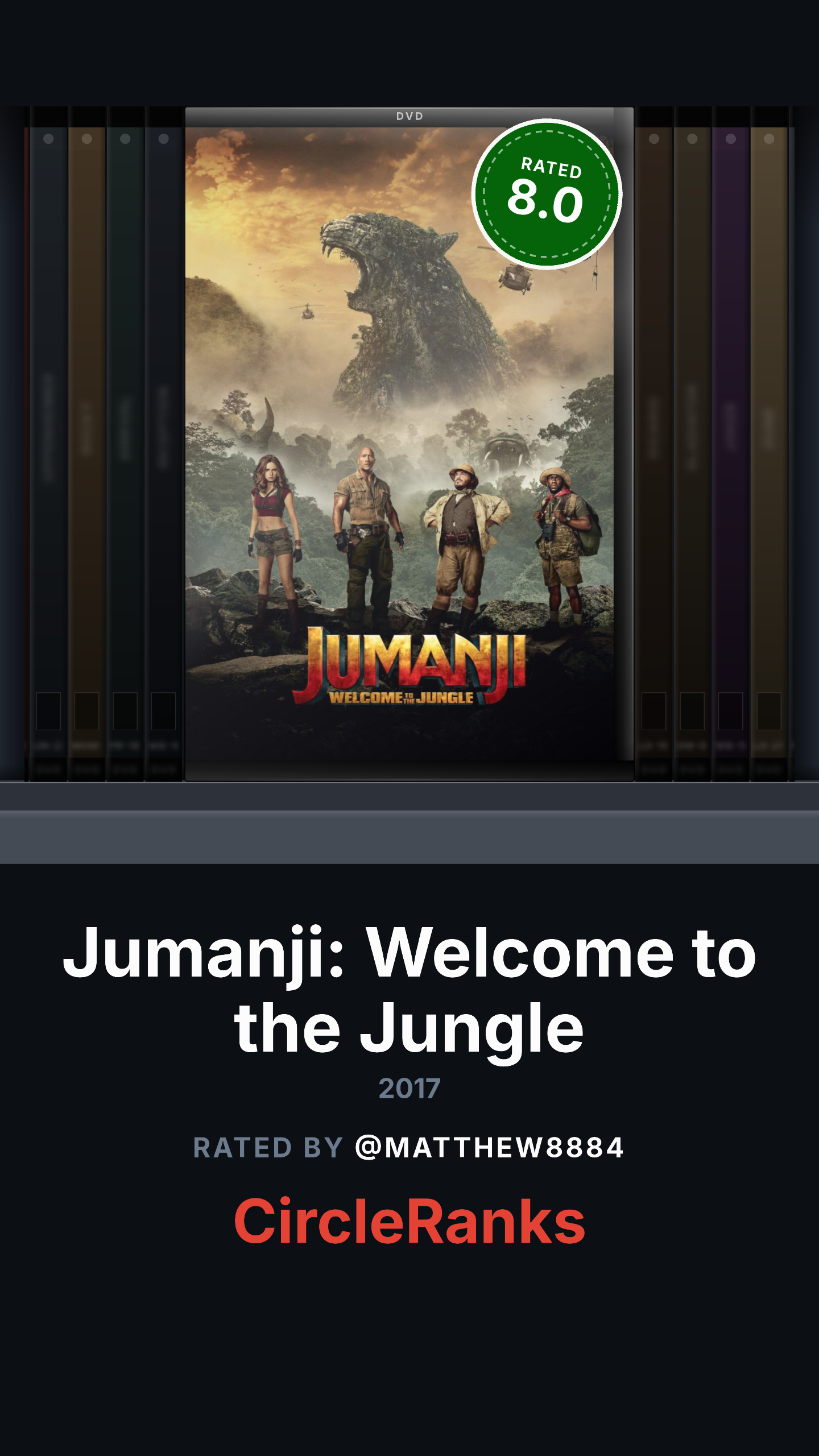 Jumanji 1 Welcome to the Jungle Rating CR.png