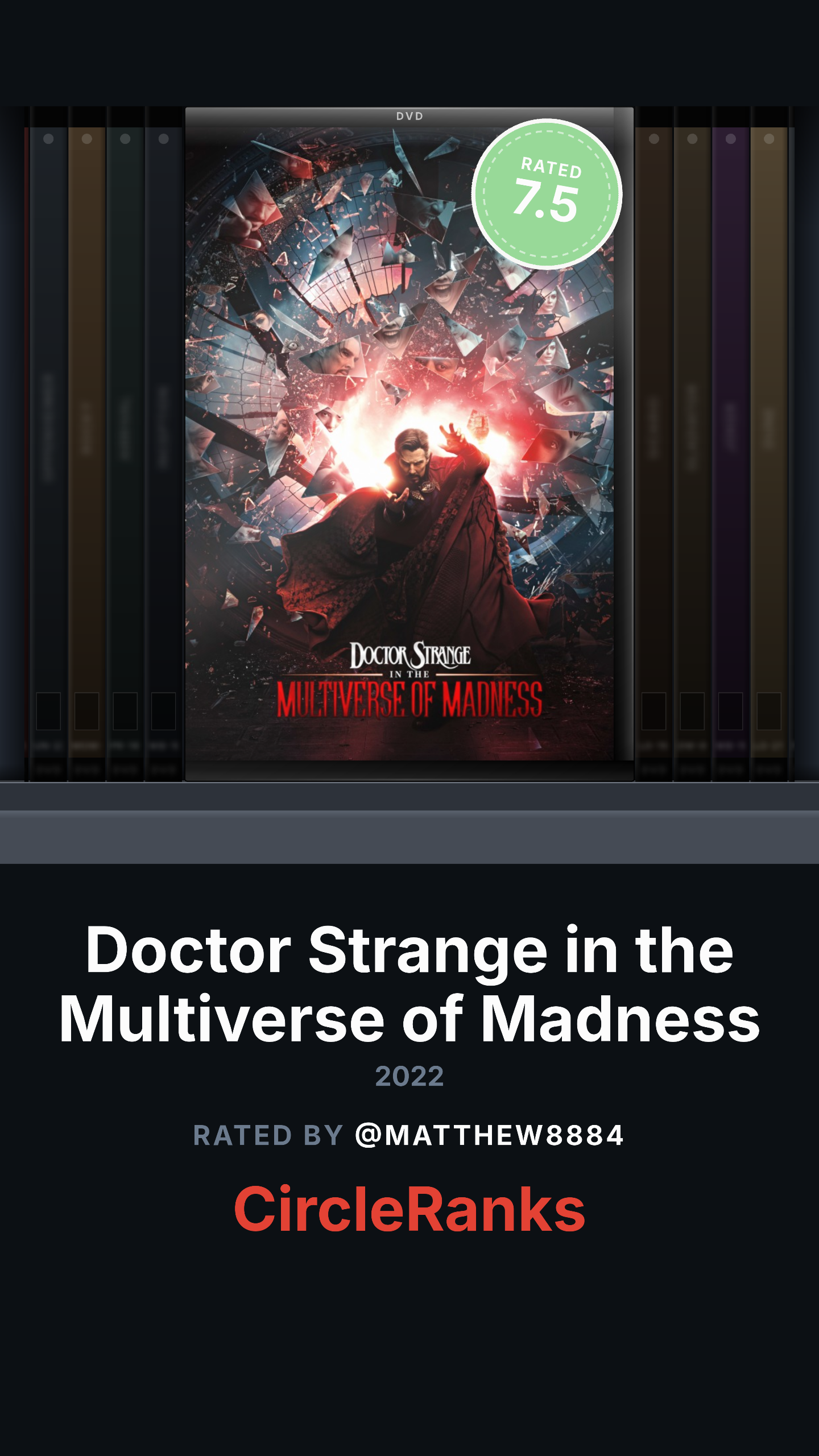 DOCTOR STRANGE IN THE MULTIVERSE OF MADNESS