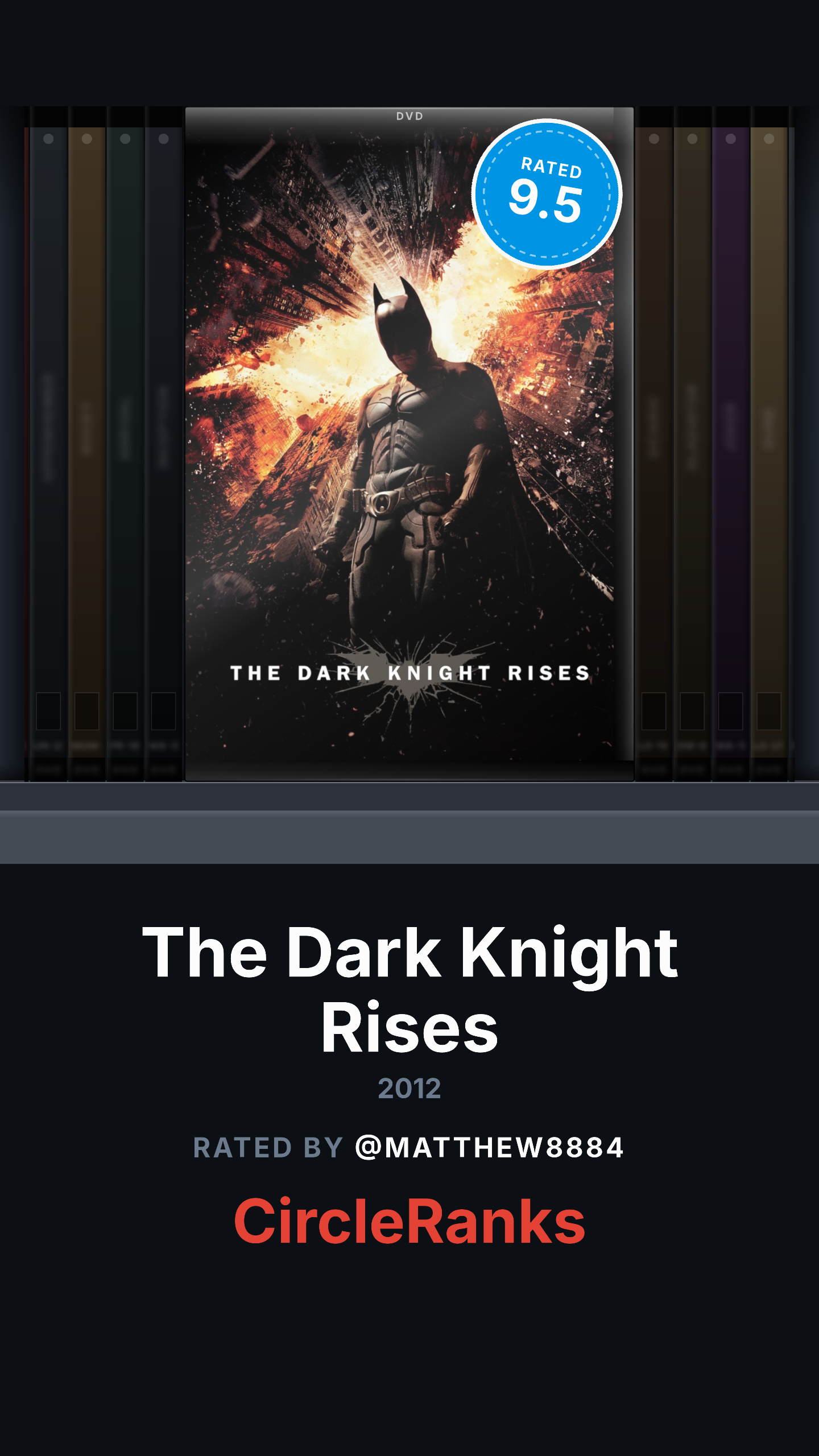 THE DARK KNIGHT RISES