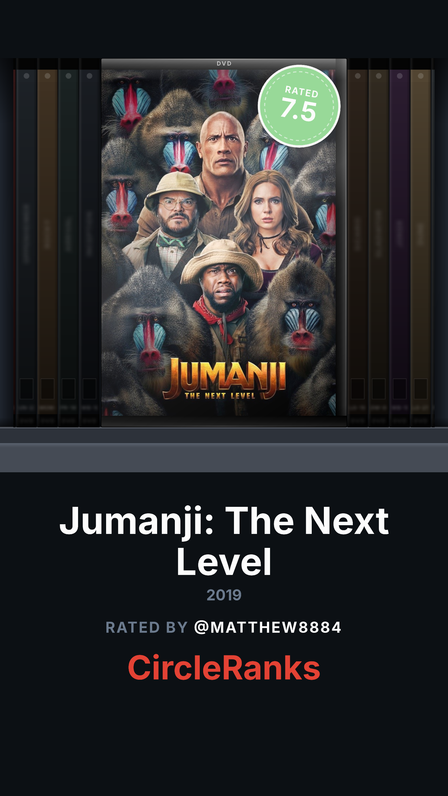 Jumanji 2 The Next Level Rating CR.png