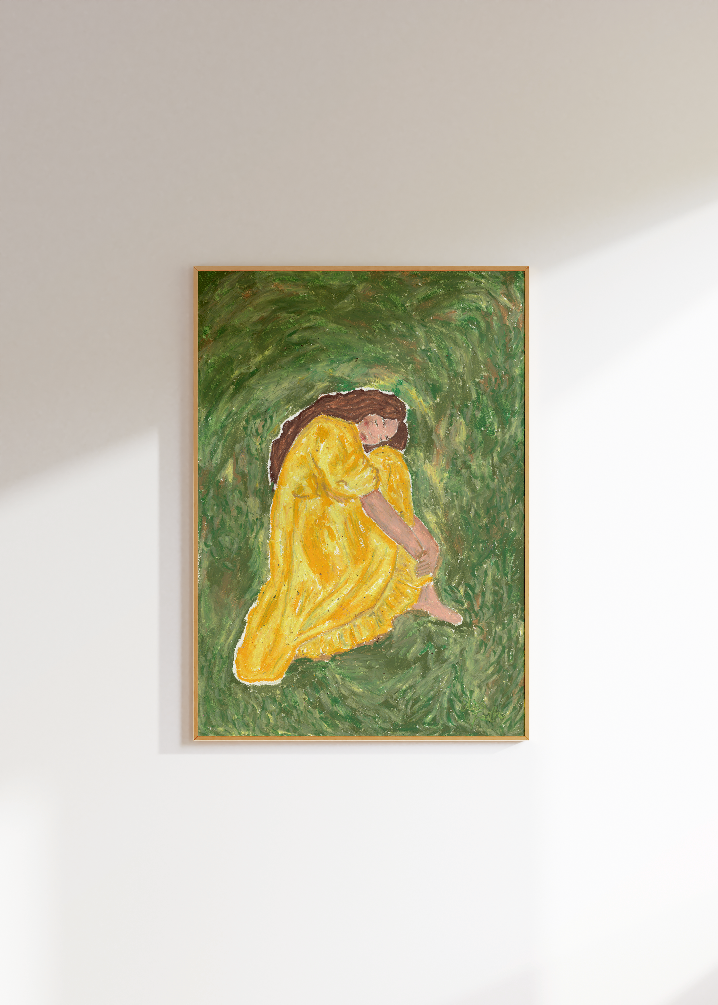 “Laying in the Grass” Fine Art Print