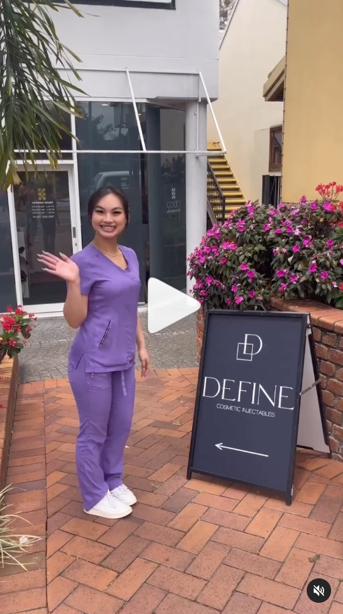 Video of woman showing how to navigate to Define Clinic.