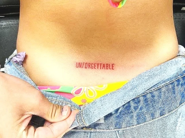 unforgetable tattoo tramp stamp cabo tattoo shop cabo kidd tatuajes en cabo