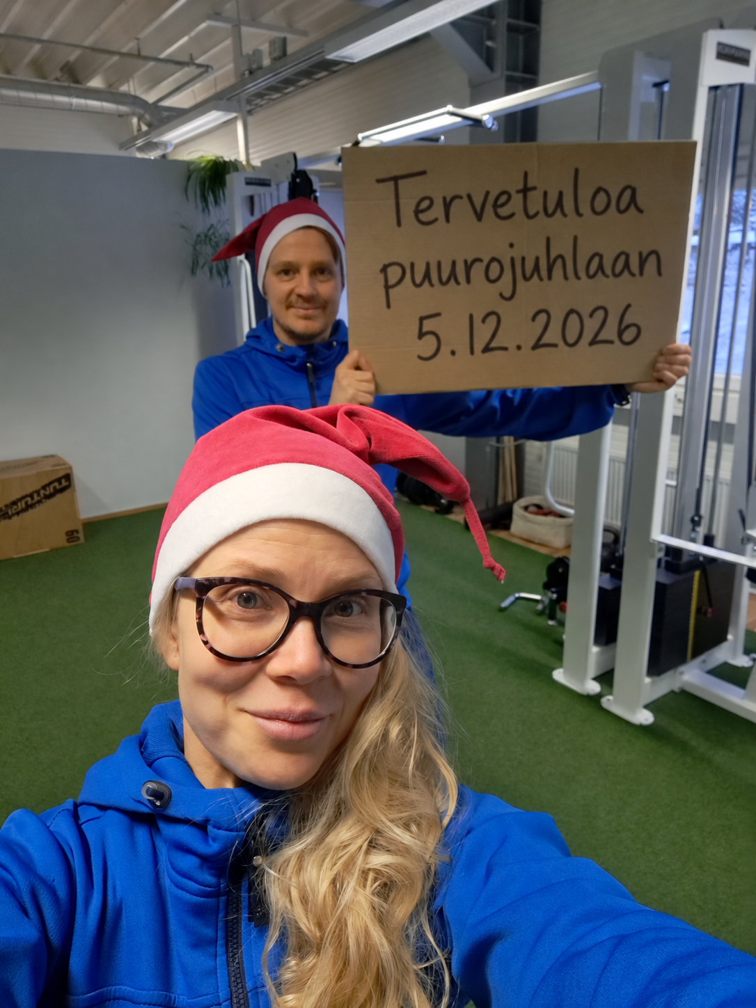 Puuroa, Punnerruksia ja Pikkujouluja 5.12.2026