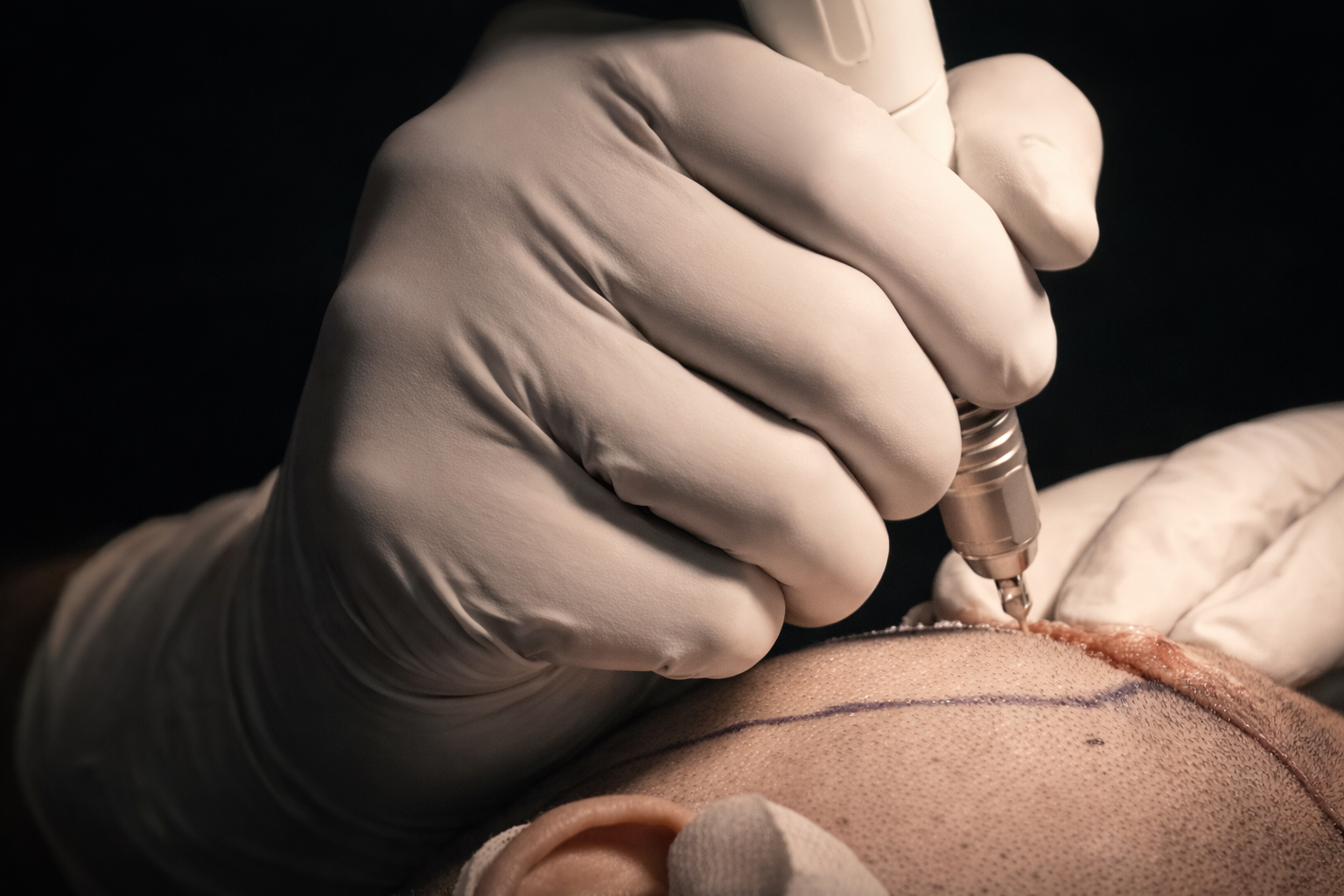 Hårtransplantasjon - Hode