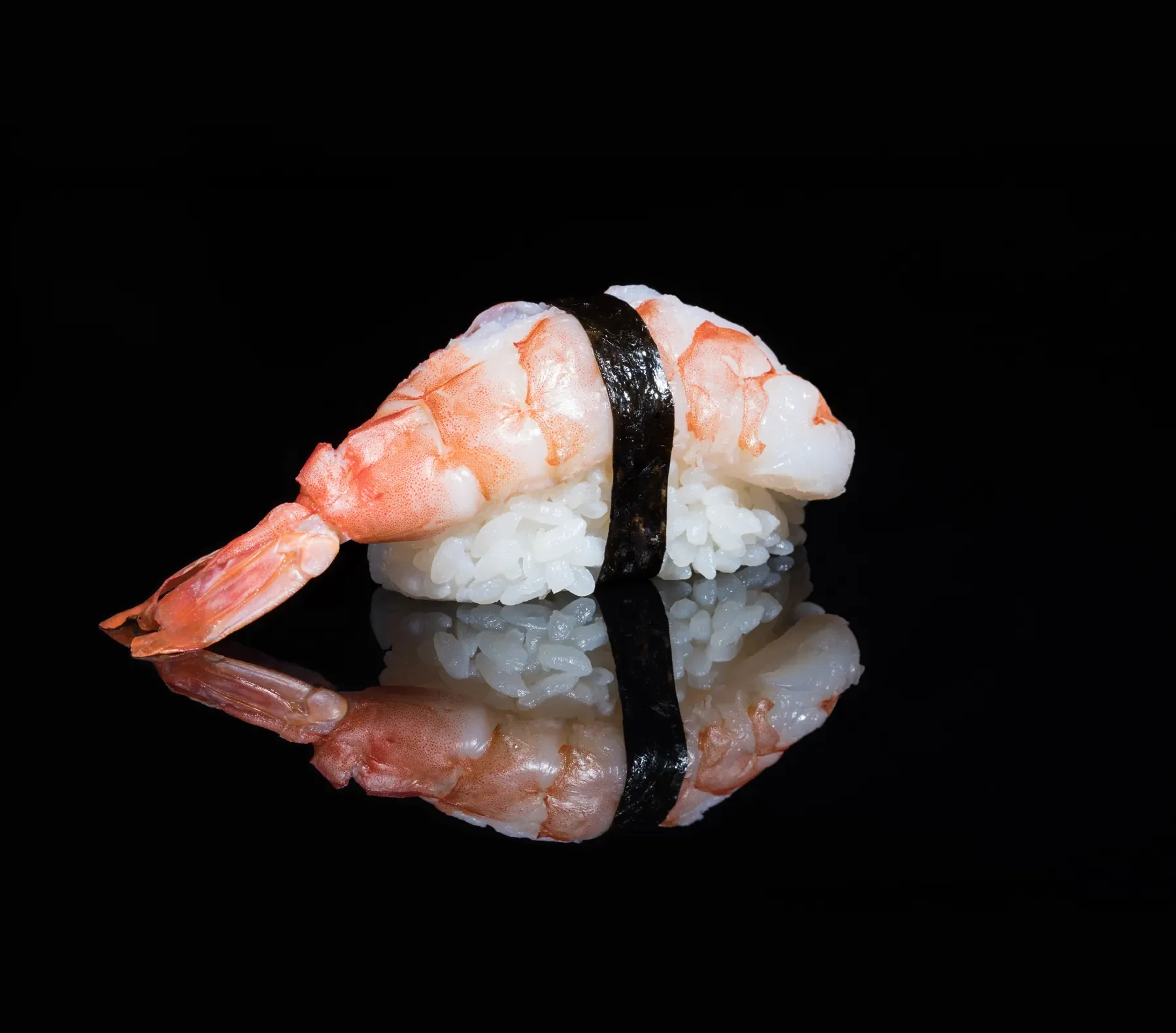 Krevečių nigiri (ebi) sušis