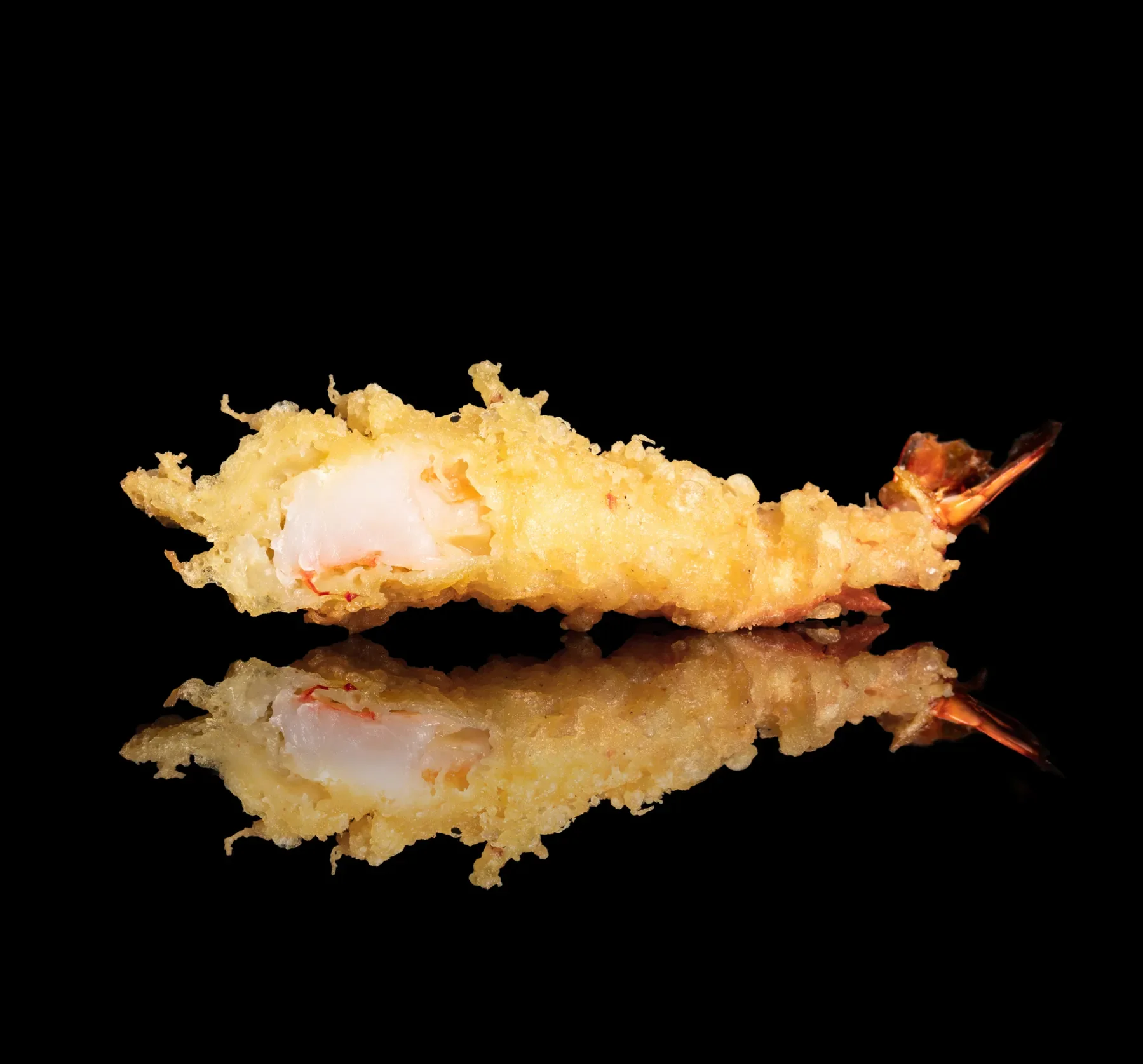Krevečių tempura