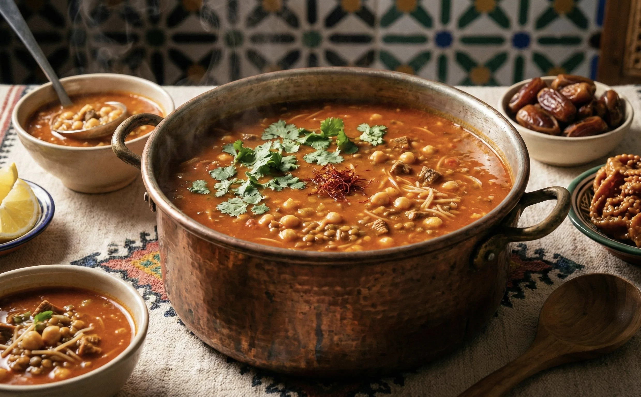 La Harira Impériale au Safran du cordon-bleu