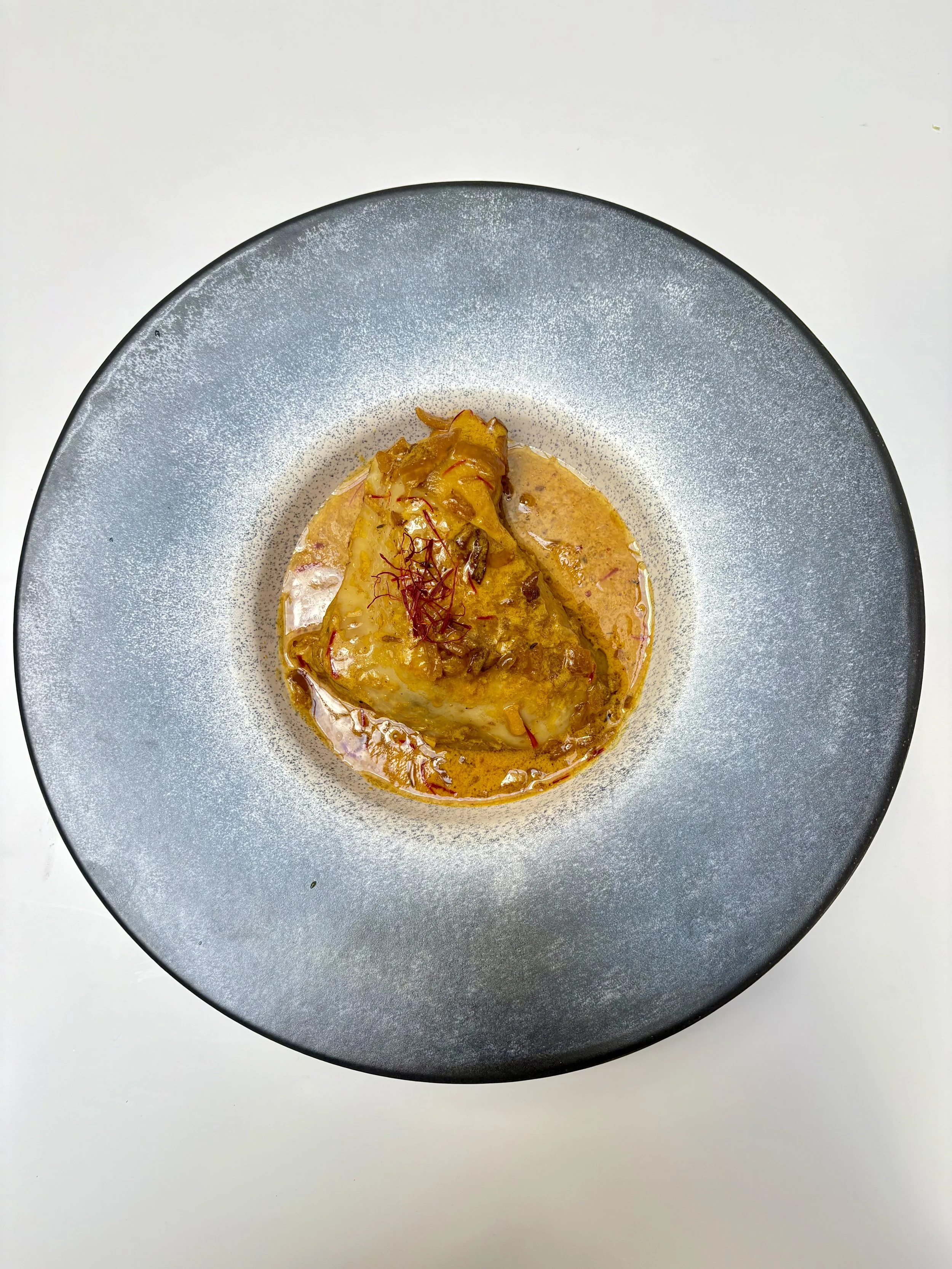 Fricassée de volaille fermière au safran du cordon-bleu
