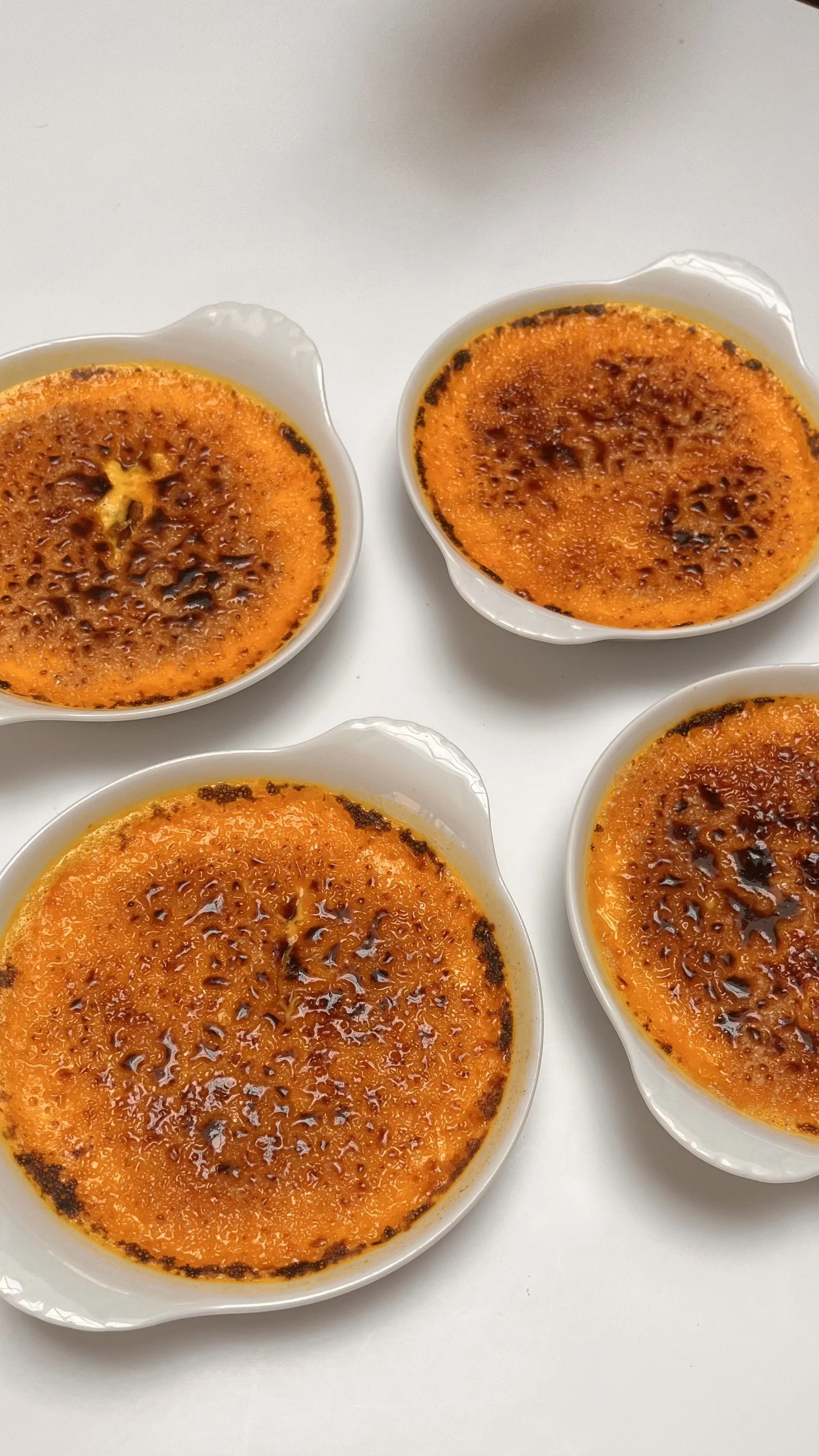 Crème brûlée au safran du cordon-bleu