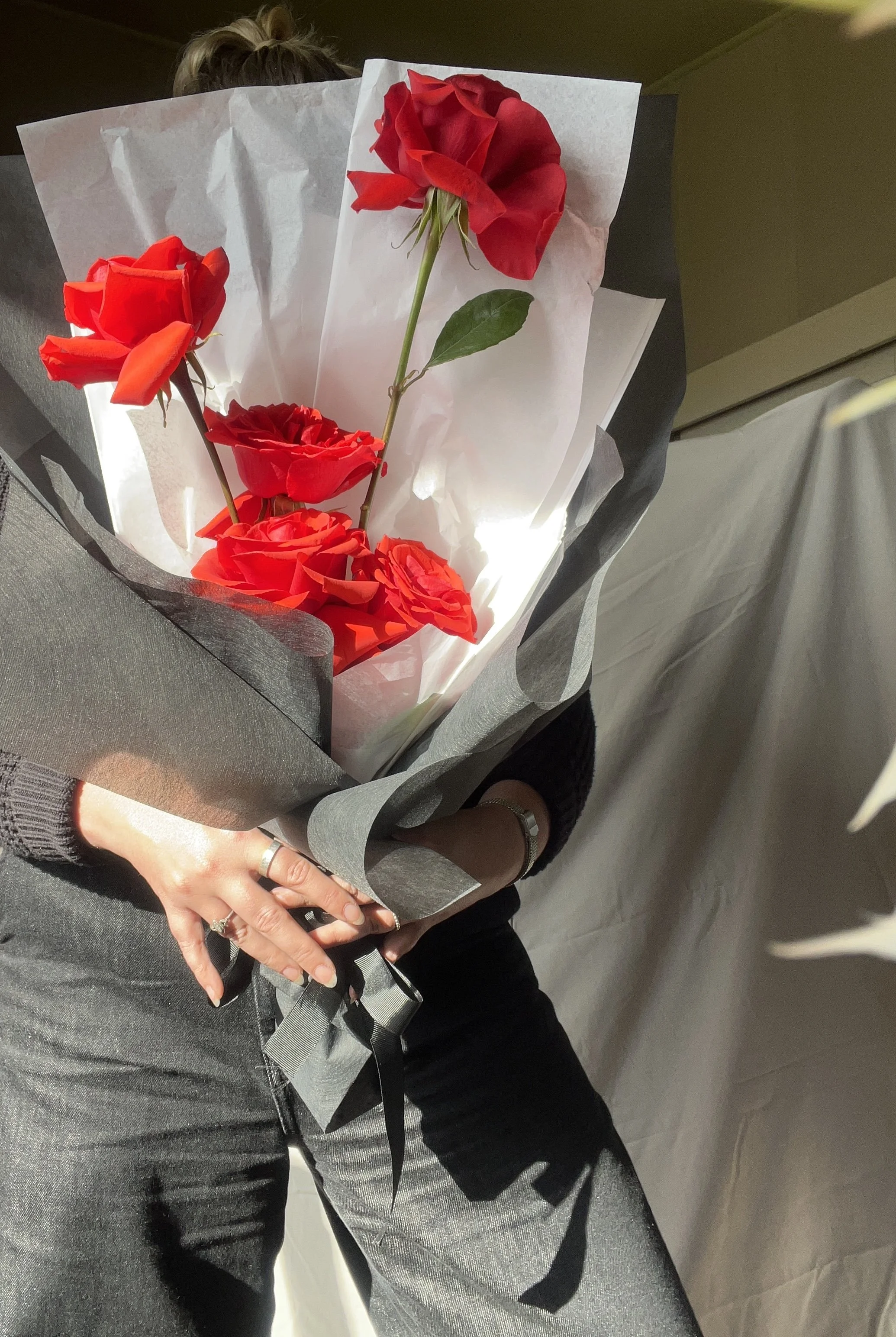 Dual Studio Red Roses