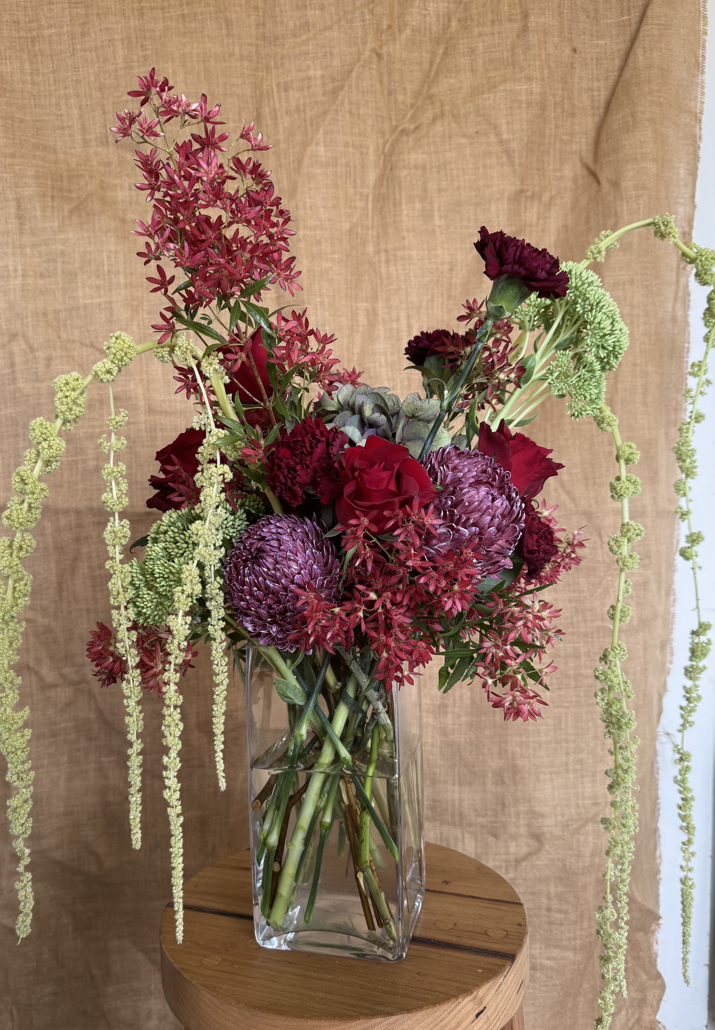 Dual Studio Subscription Flower vase arrangement