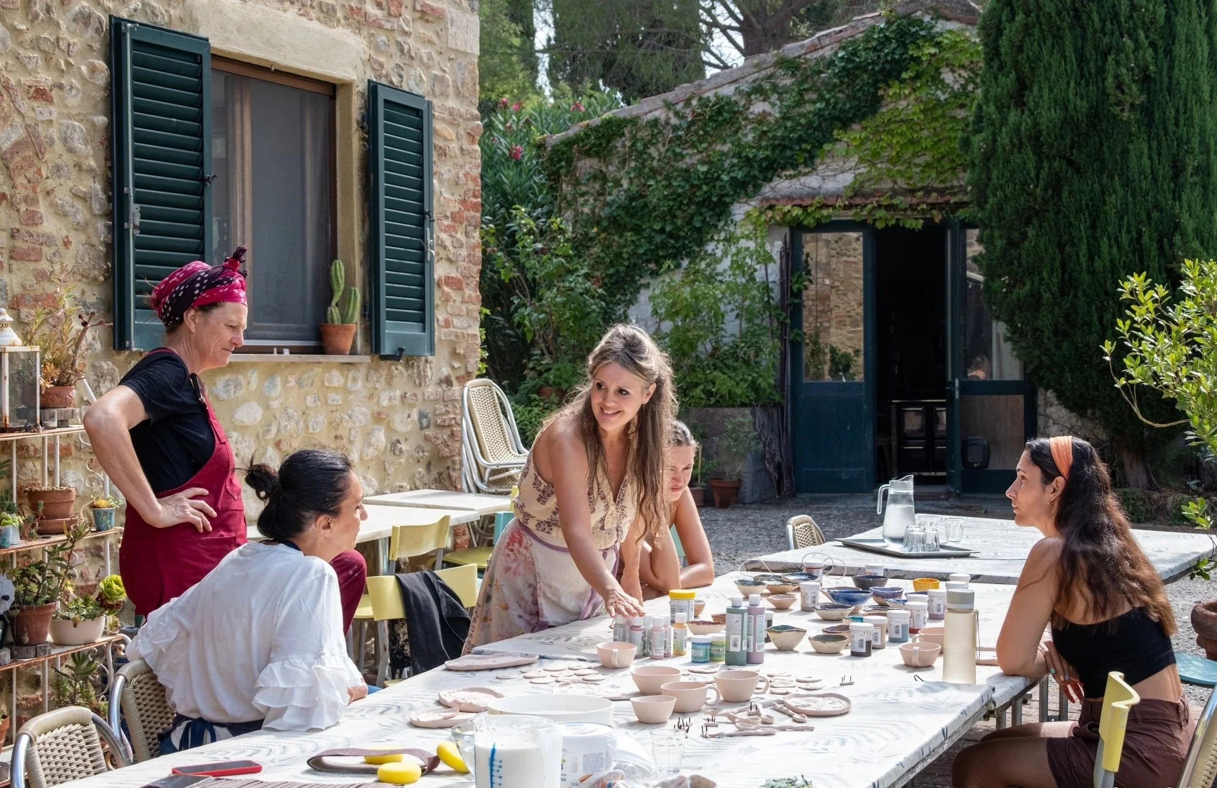 POTTERY & PEACE: a Tuscan retreat 27 - 31  August 2026