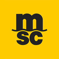 The logo of Microsoft's MSN with a yellow background and black text reading 'msn' in a stylized font.