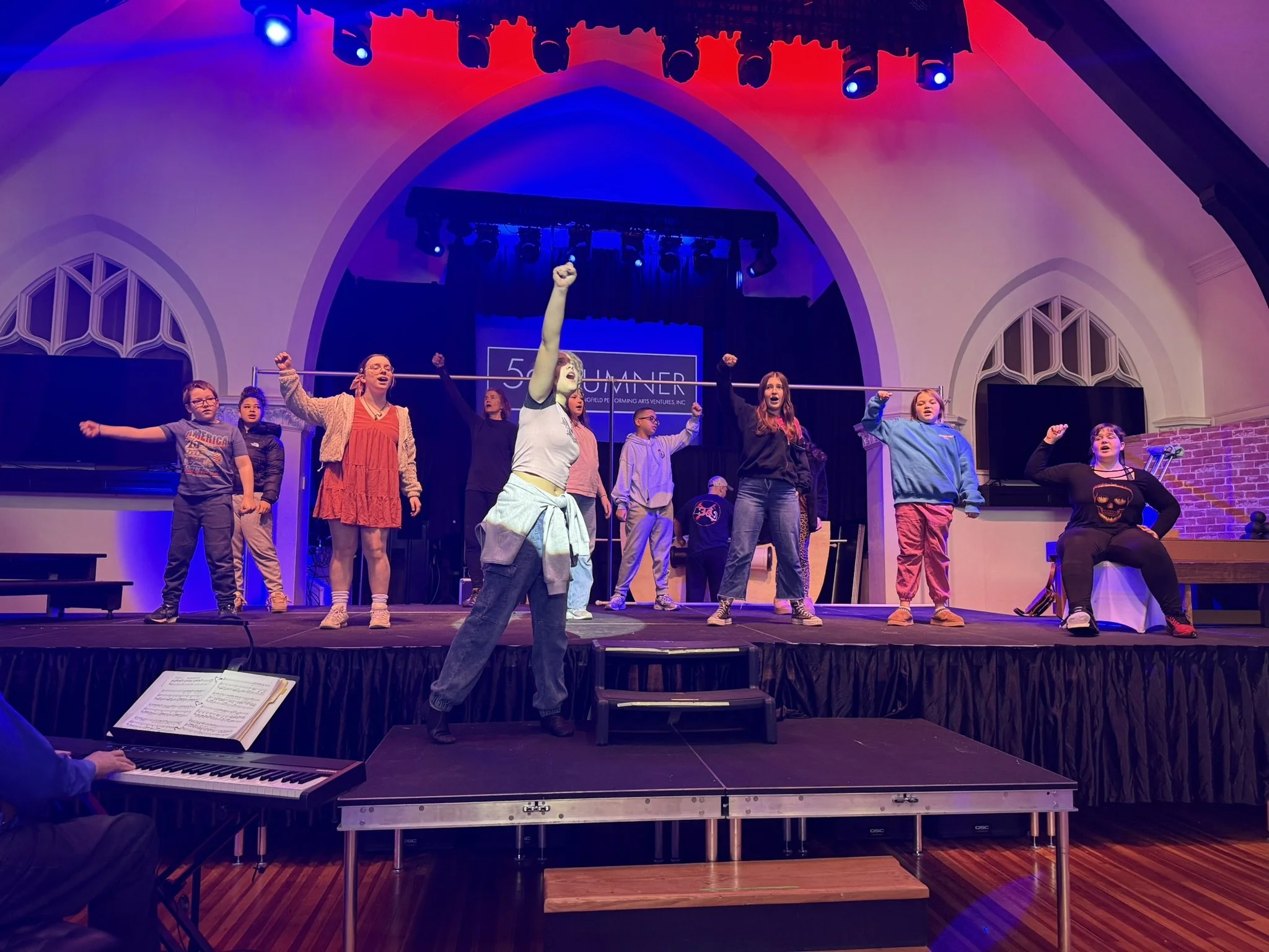 For Love for Liberty Rehearsal