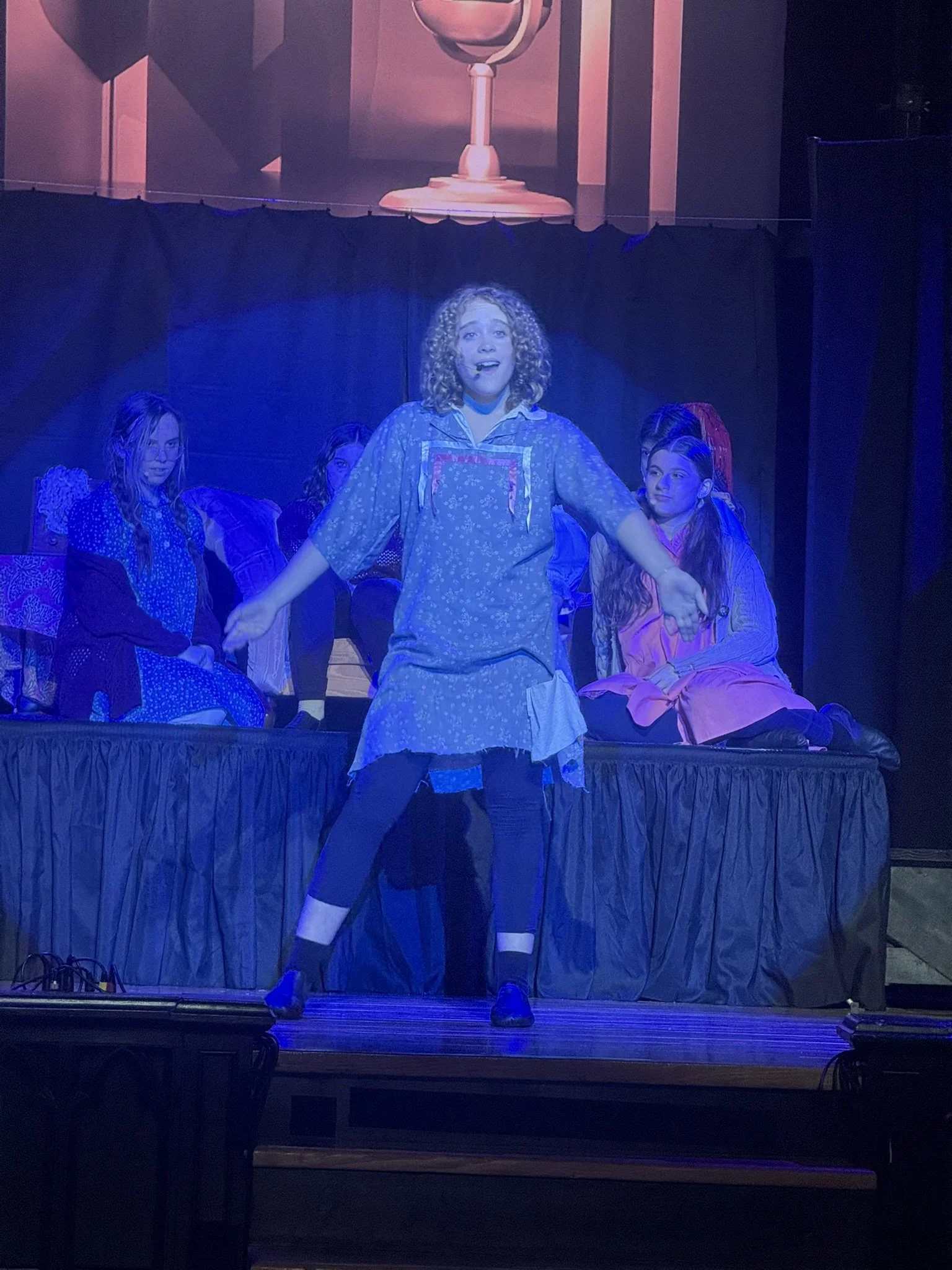 Playing Duffy in Annie