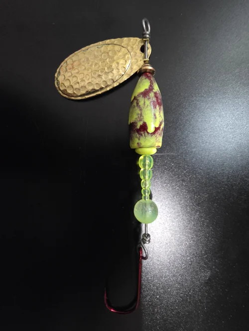 The Lava Lamp fishing spinner