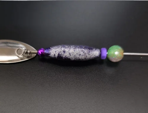The Disco Glow fishing spinner