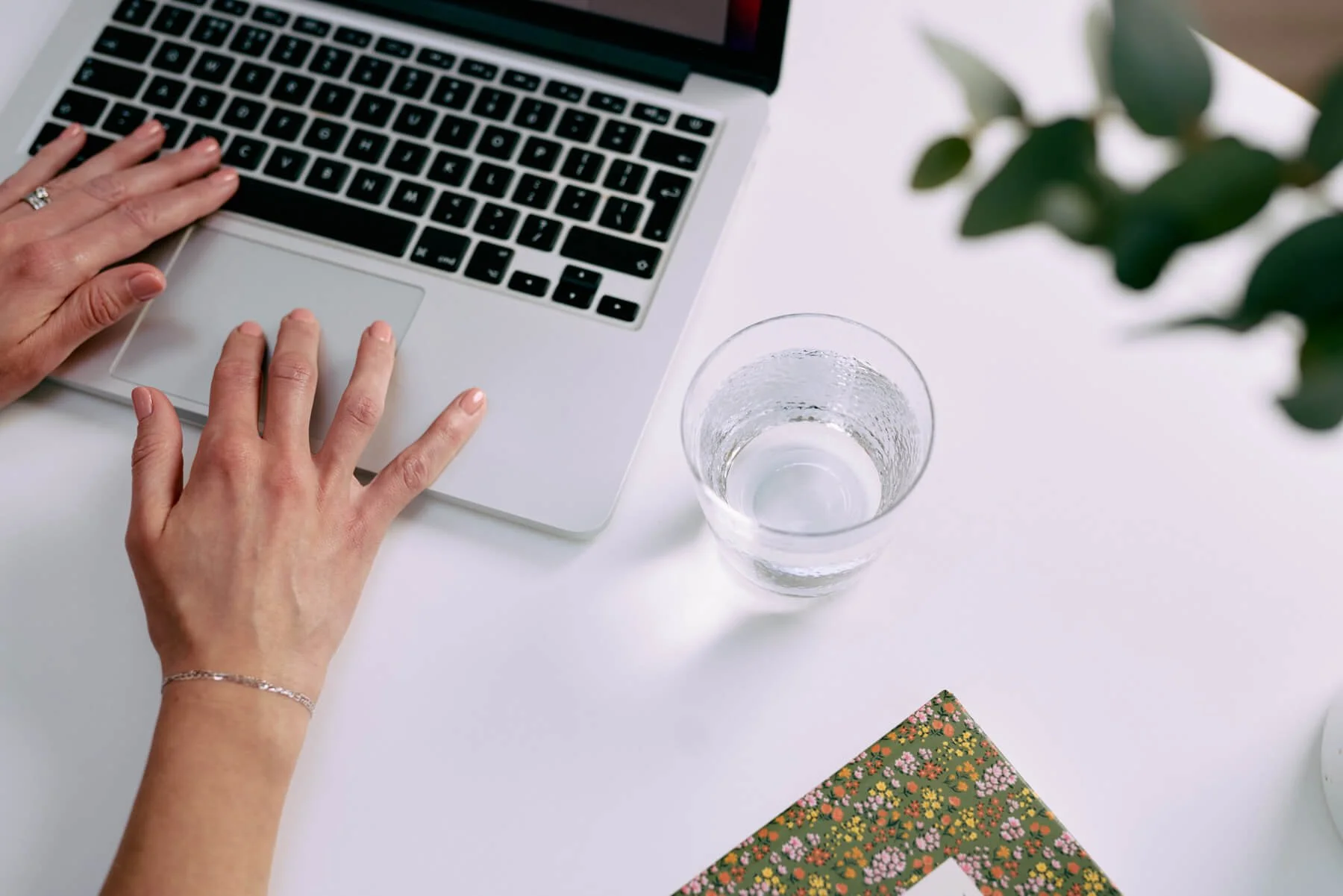 A secure laptop set up for getting in touch with clients and keeping confidential records
