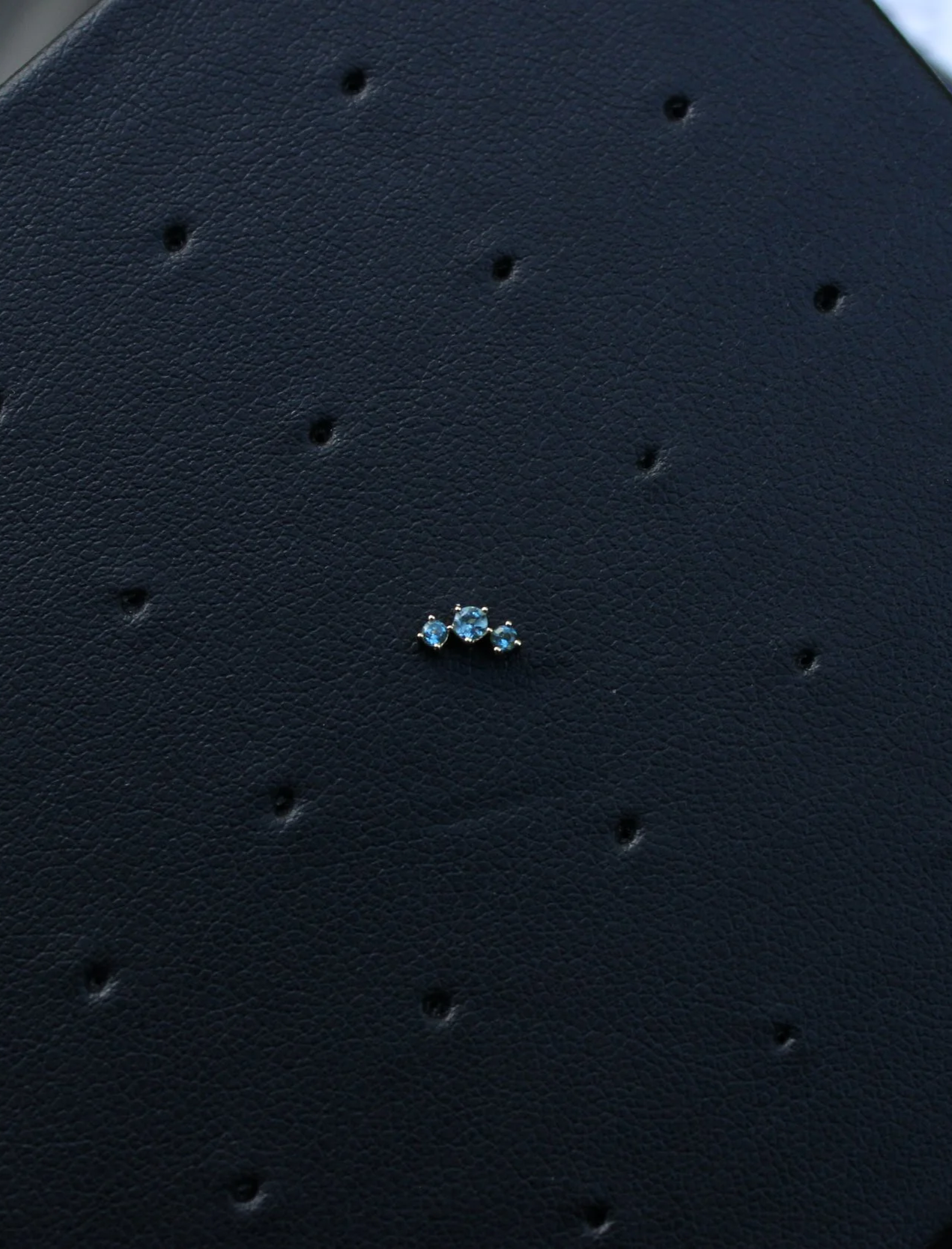 Three Sisters - Swiss Blue Topaz