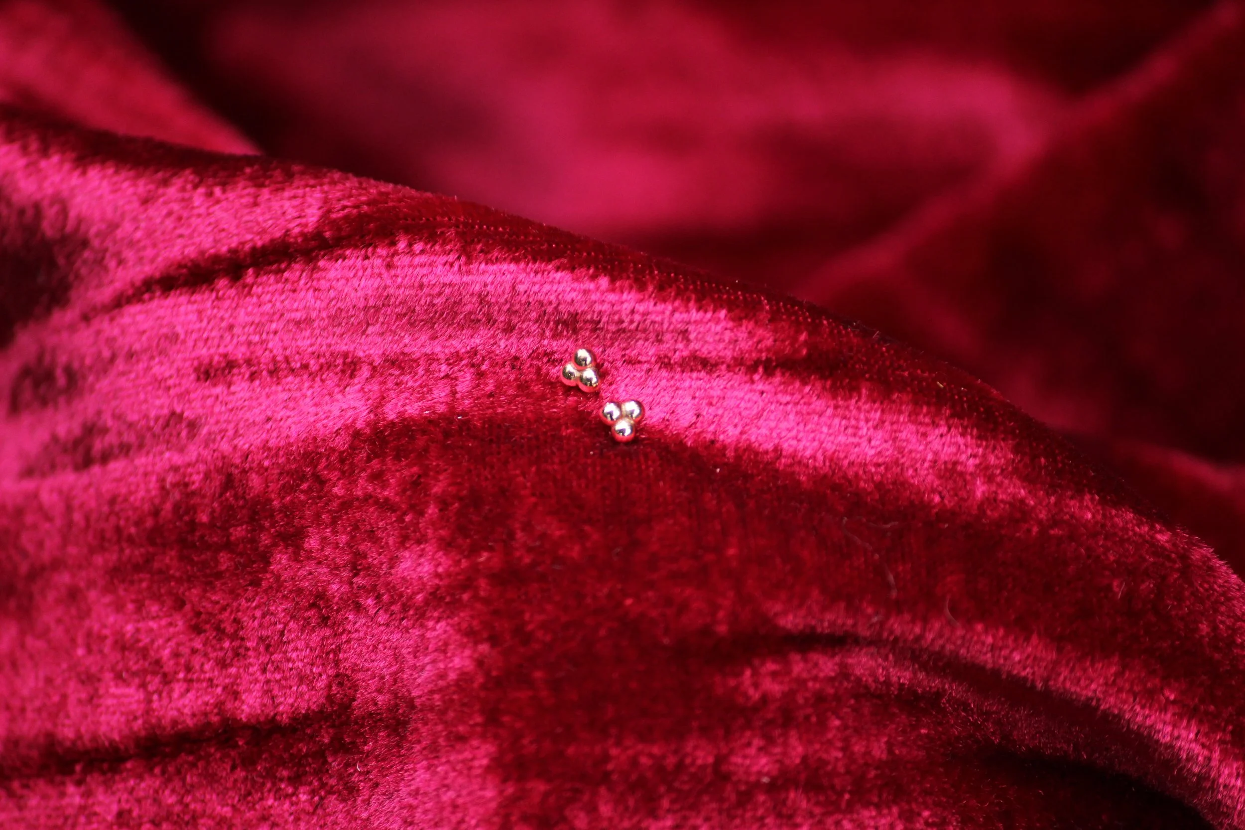 3 Bead - 14k Rose Gold
