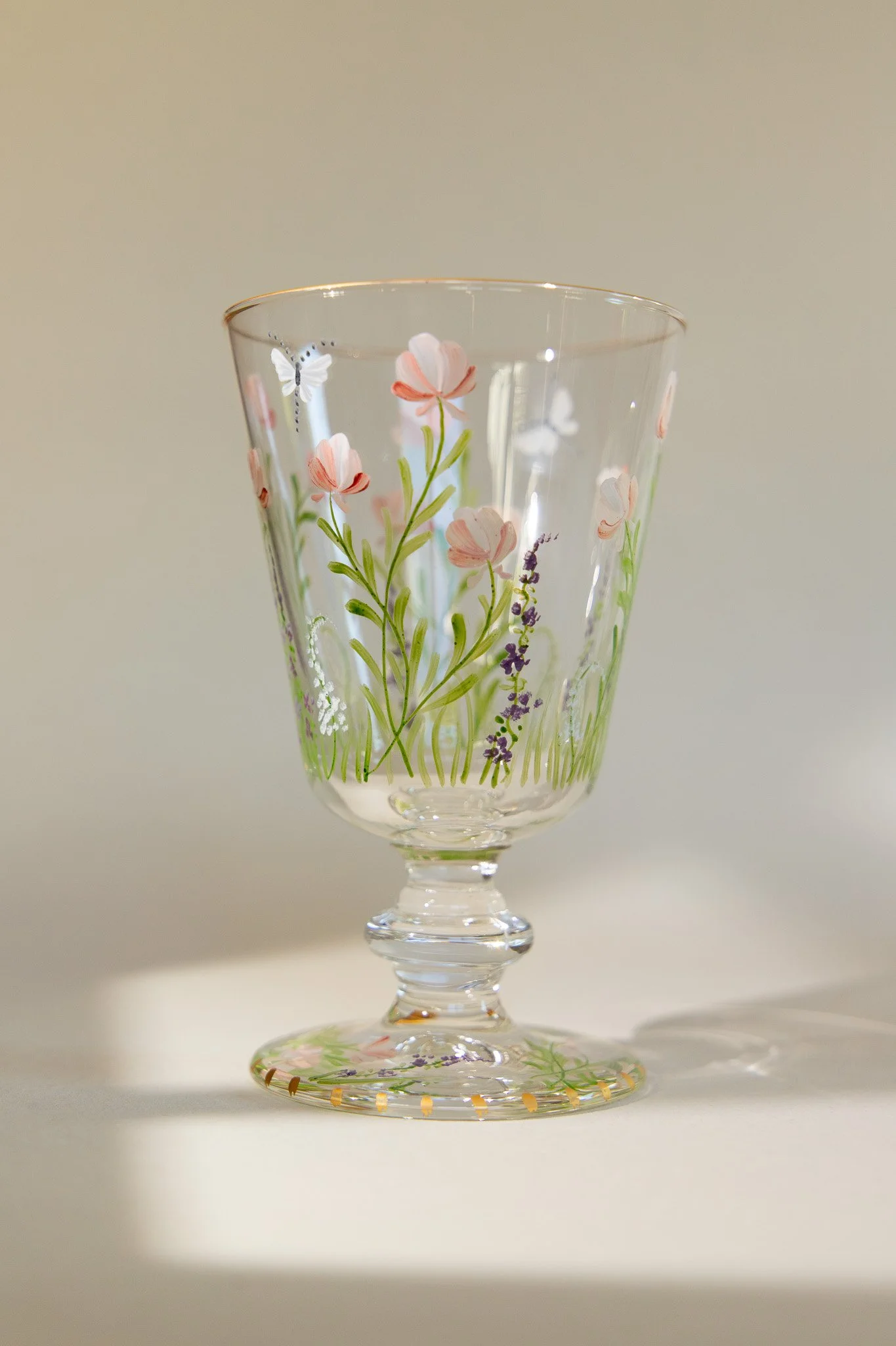 Service de 6 verres à pied - Coin de jardin