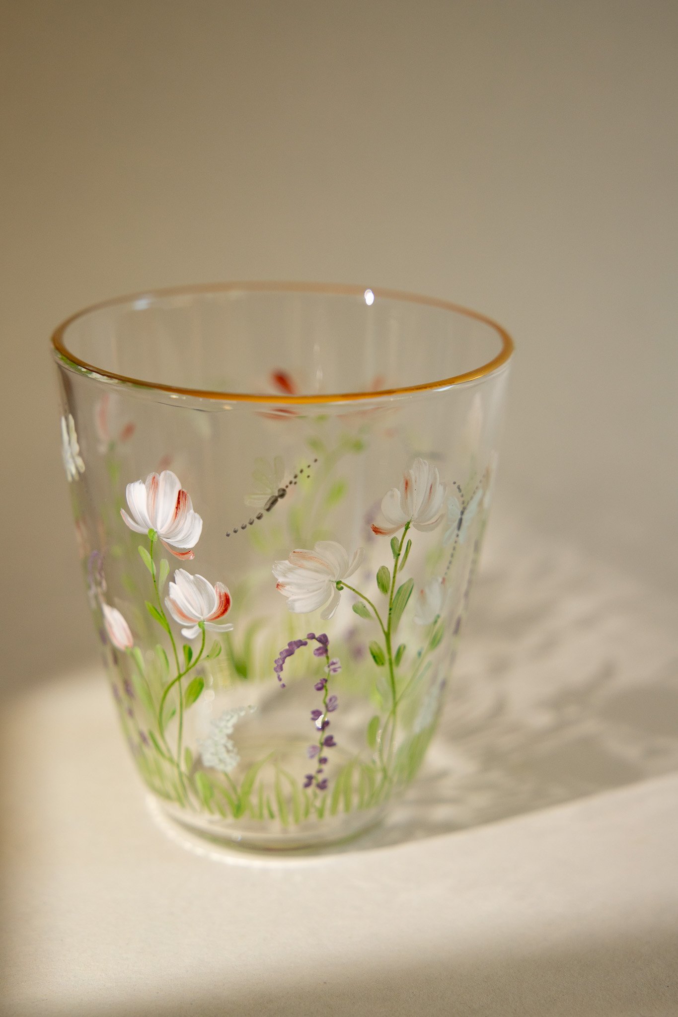 Service de 6 verres à eau - Coin de jardin