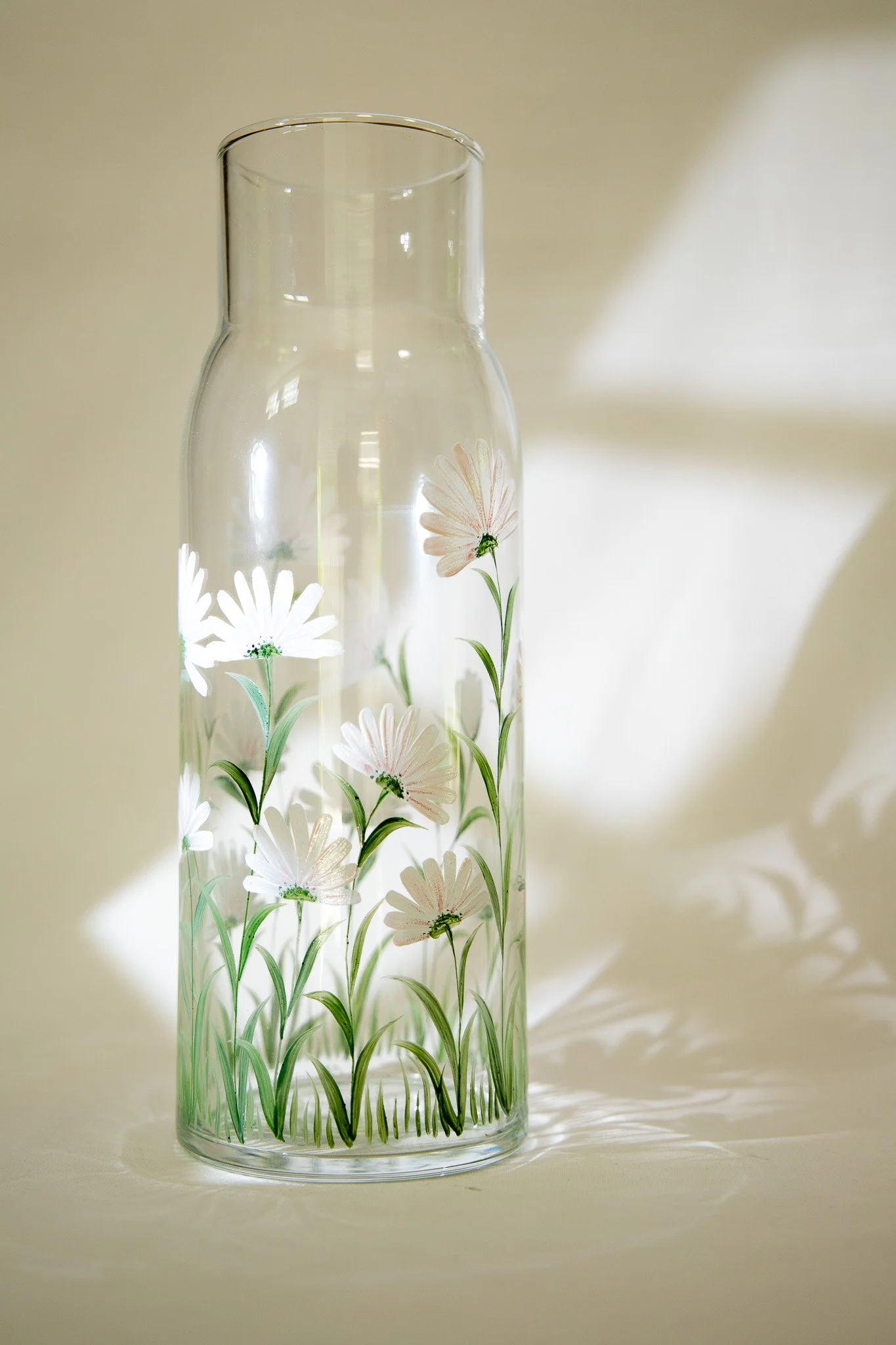 Carafe droite - Marguerites
