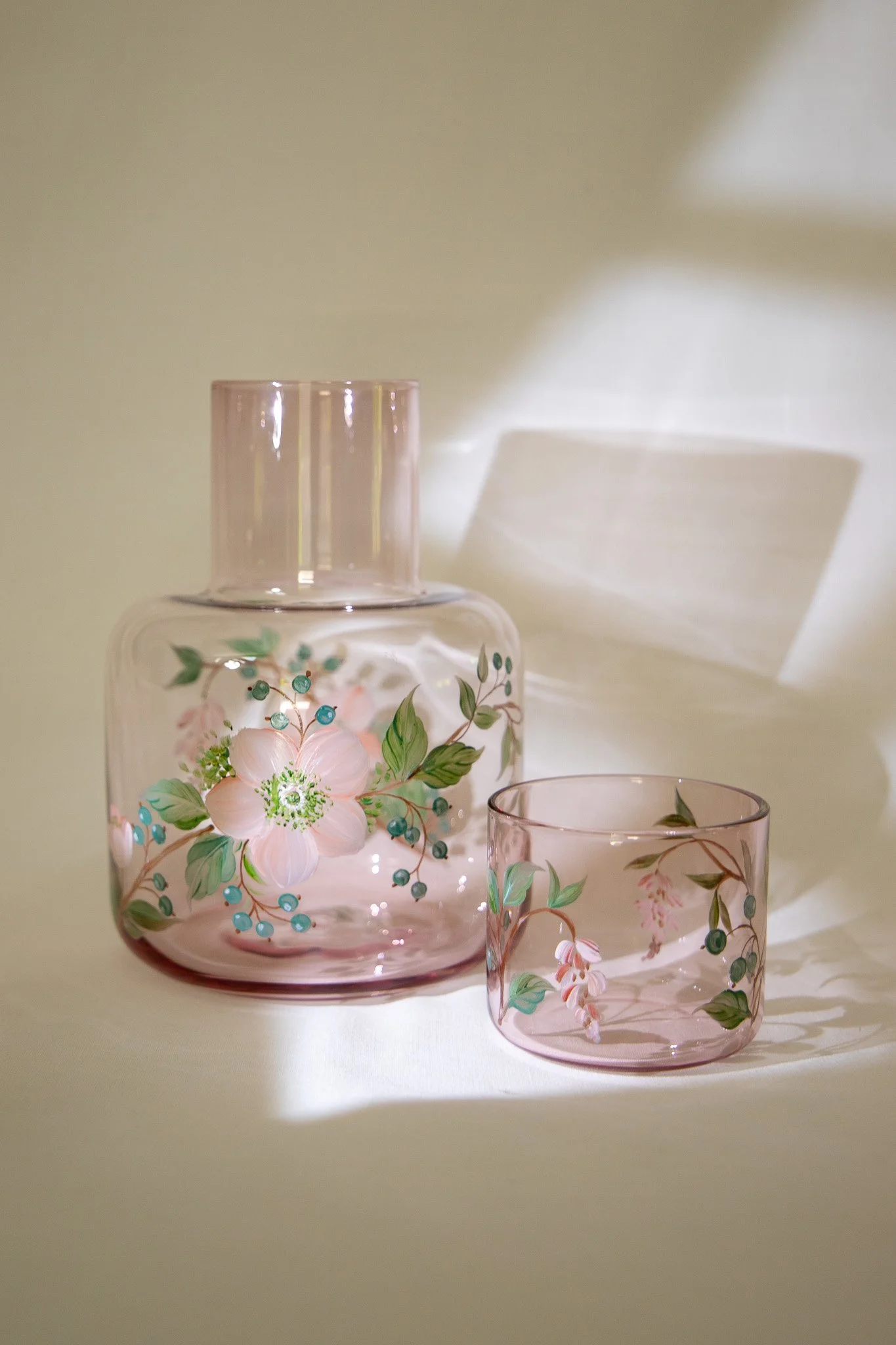 Serviteur de nuit - Fleurs et baies