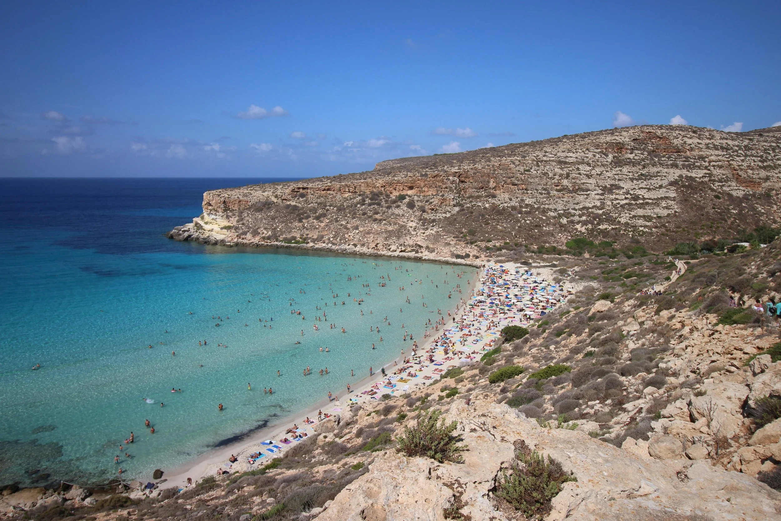 Lampedusa, Medelhavets sista utpost