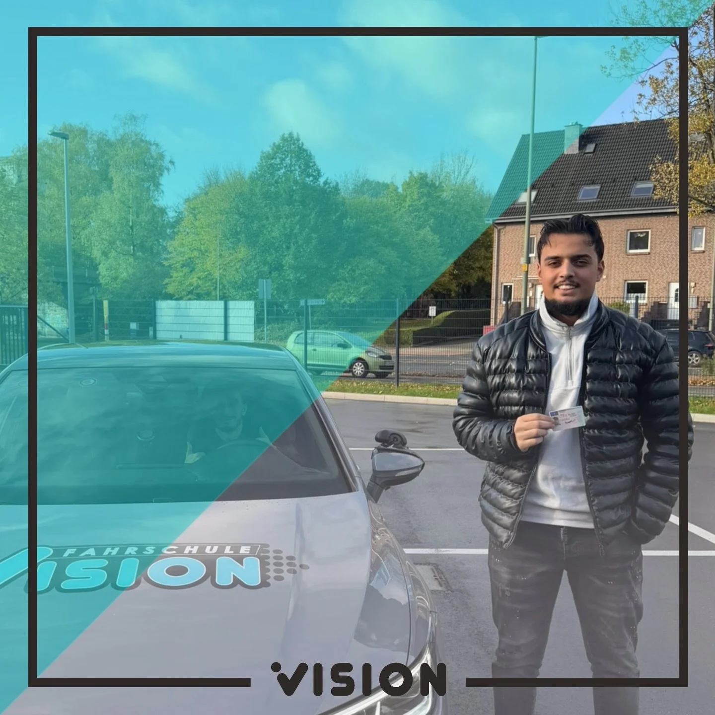 Endlich ist es geschafft! 🎉 Heute feiern wir einen weiteren frischgebackenen F&uuml;hrerscheininhaber 🚙 Deine harte Arbeit, deine Geduld und dein Ehrgeiz haben sich voll ausgezahlt. Wir sind mega stolz auf dich und w&uuml;nschen dir stets sichere F