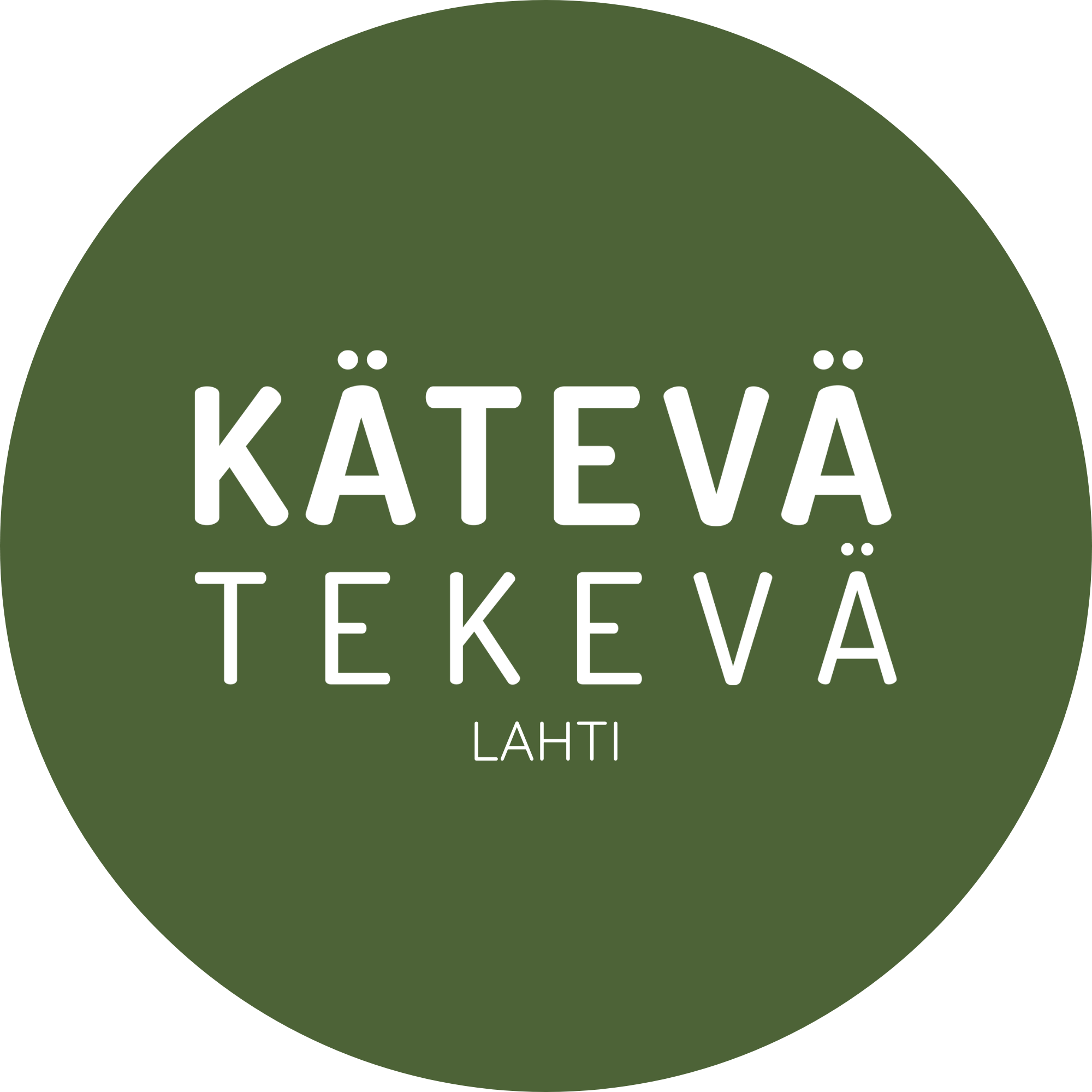 Ihmiset ostoksilla Kätevä & Tekevä -messuilla.