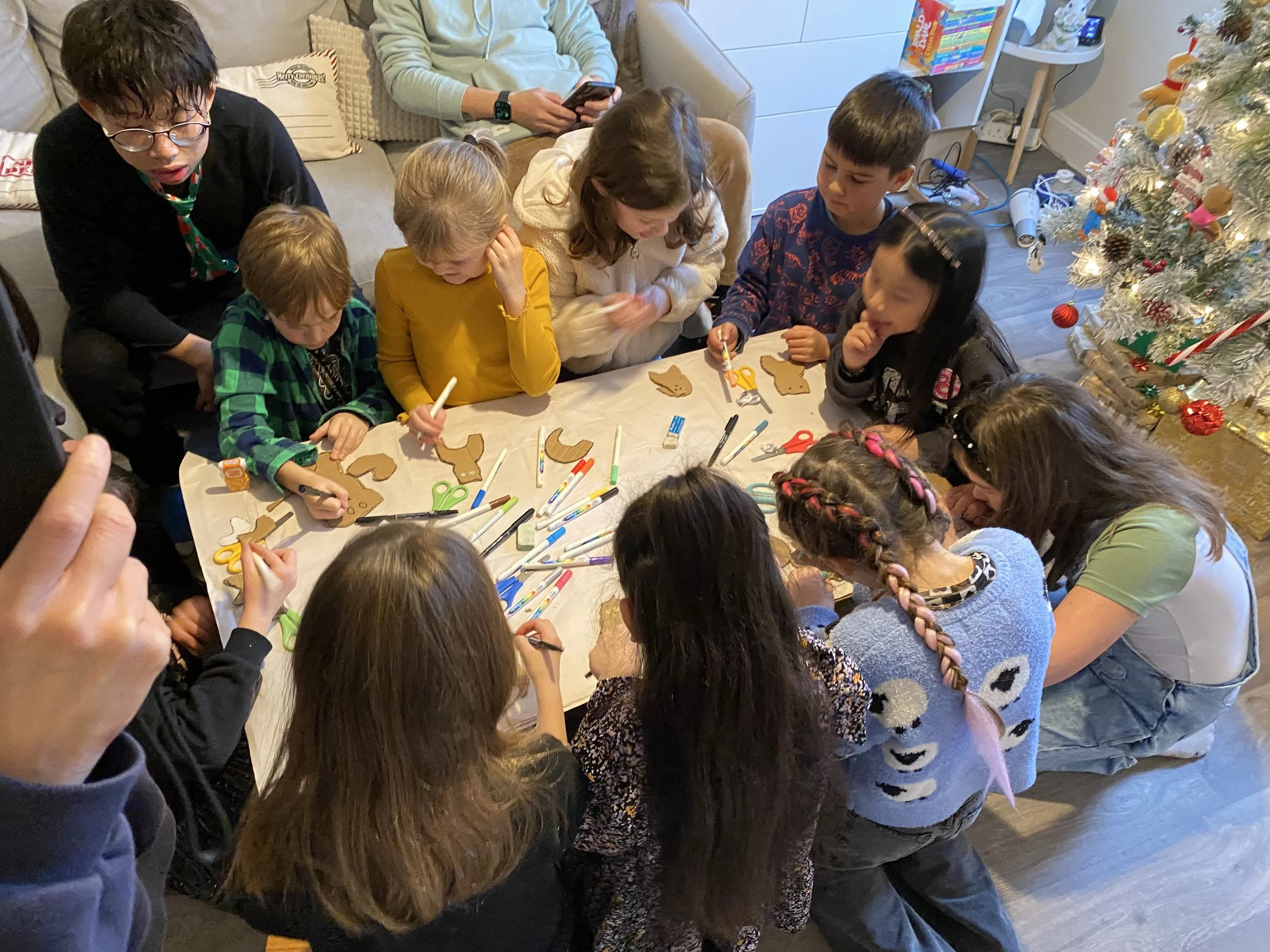 Meow Meow Art Lab Birthday Art Party