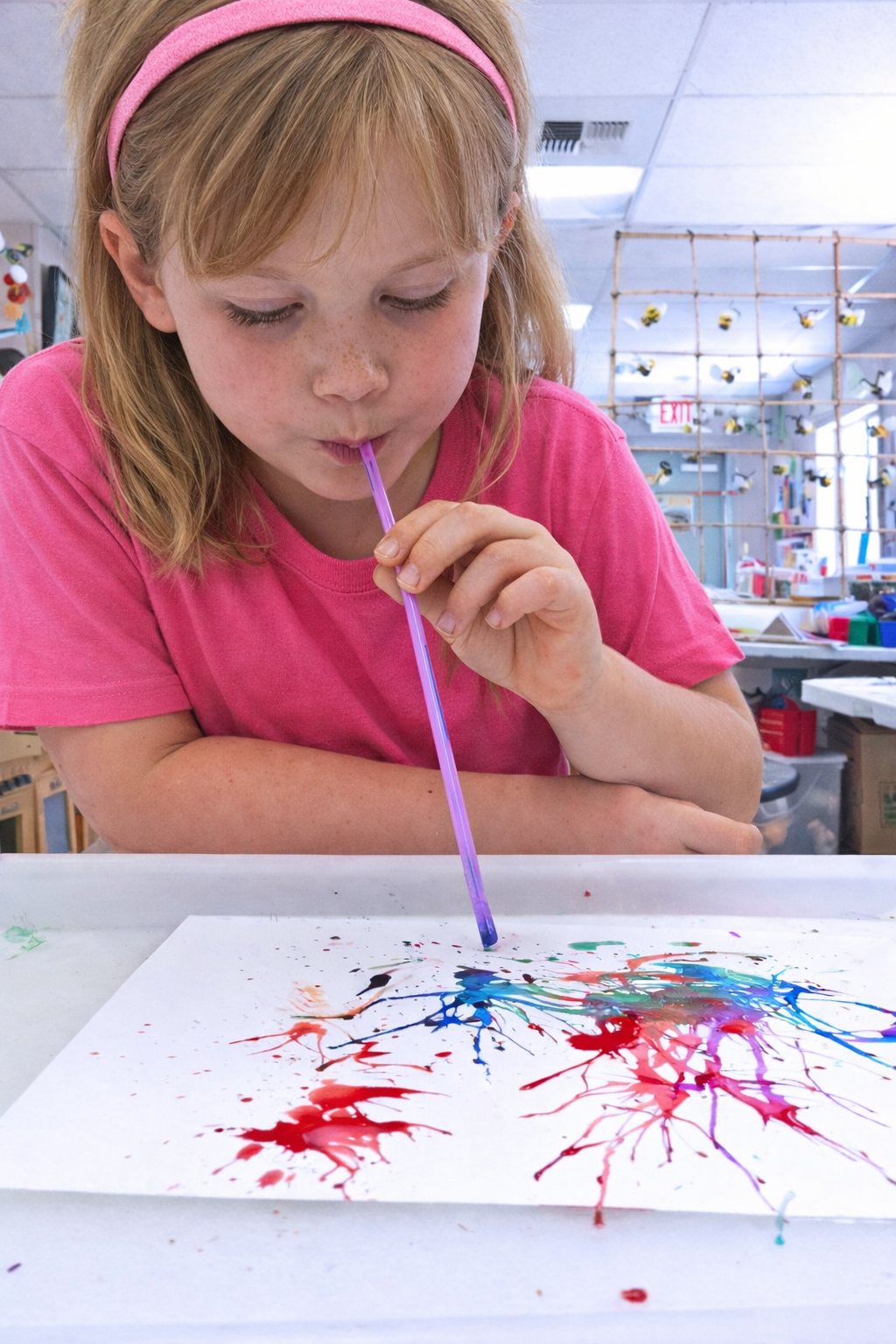 Meow Meow Art Lab - Science Art Bubble Art