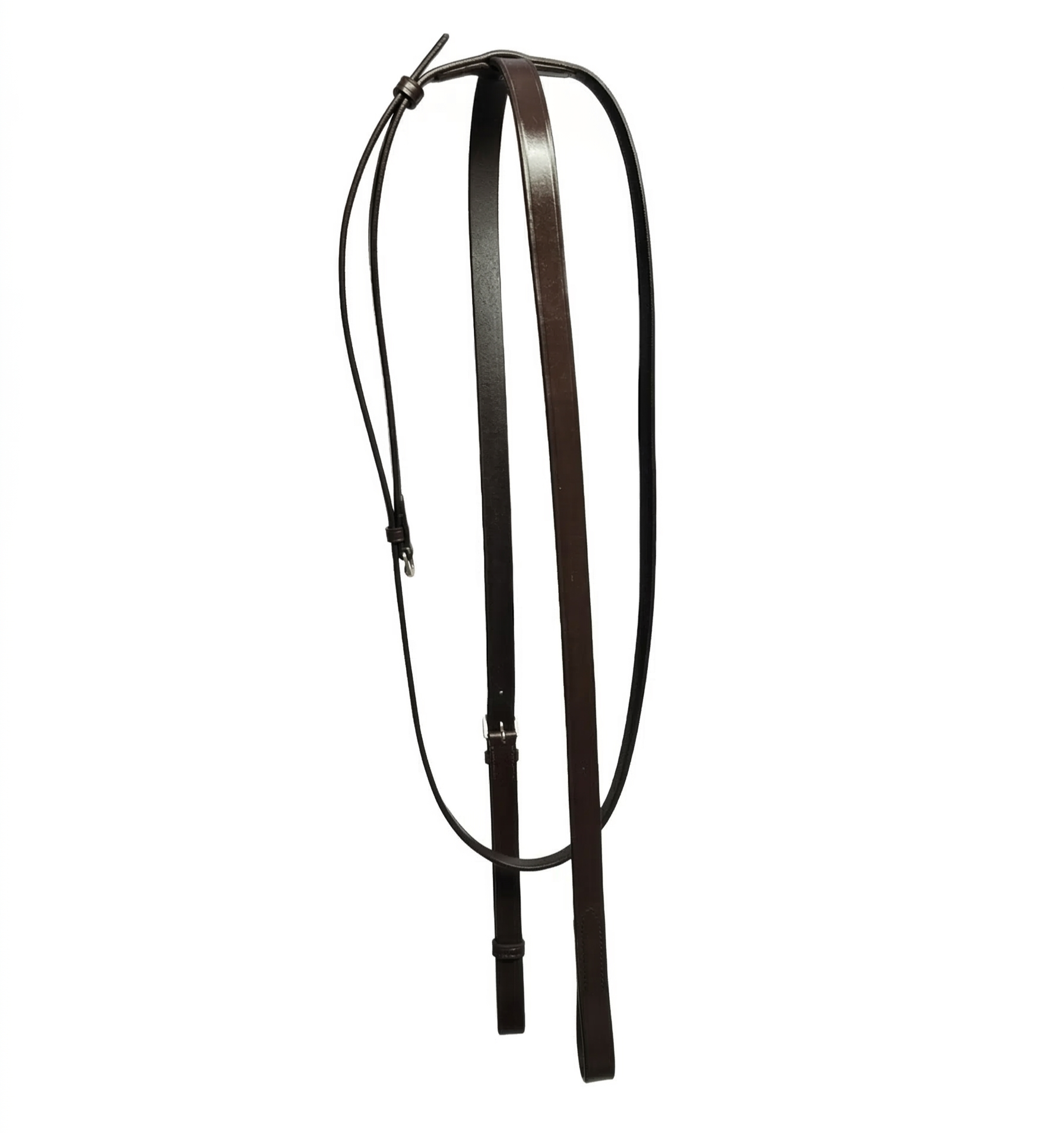 brown leather standing martingale