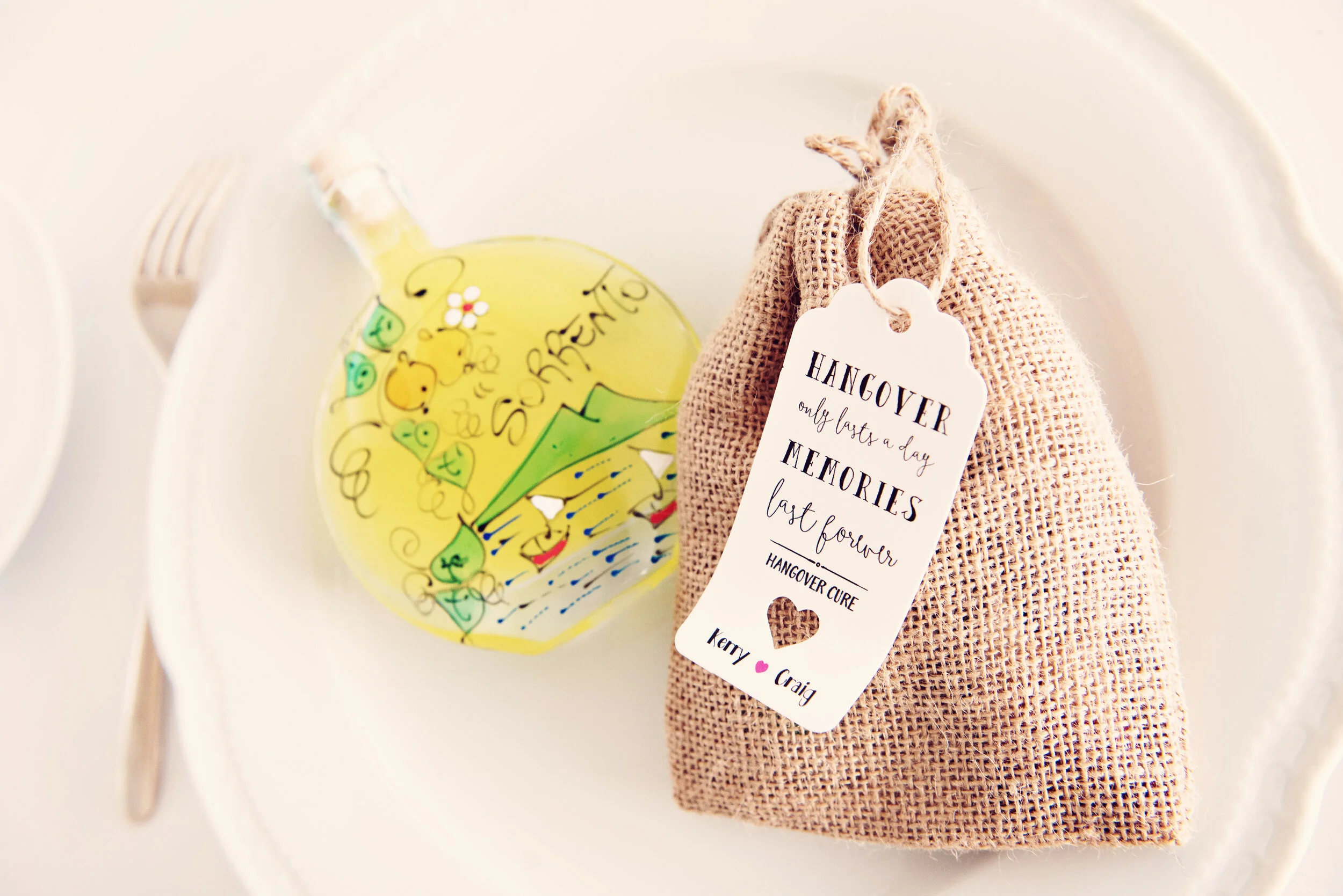 Italy wedding favors
