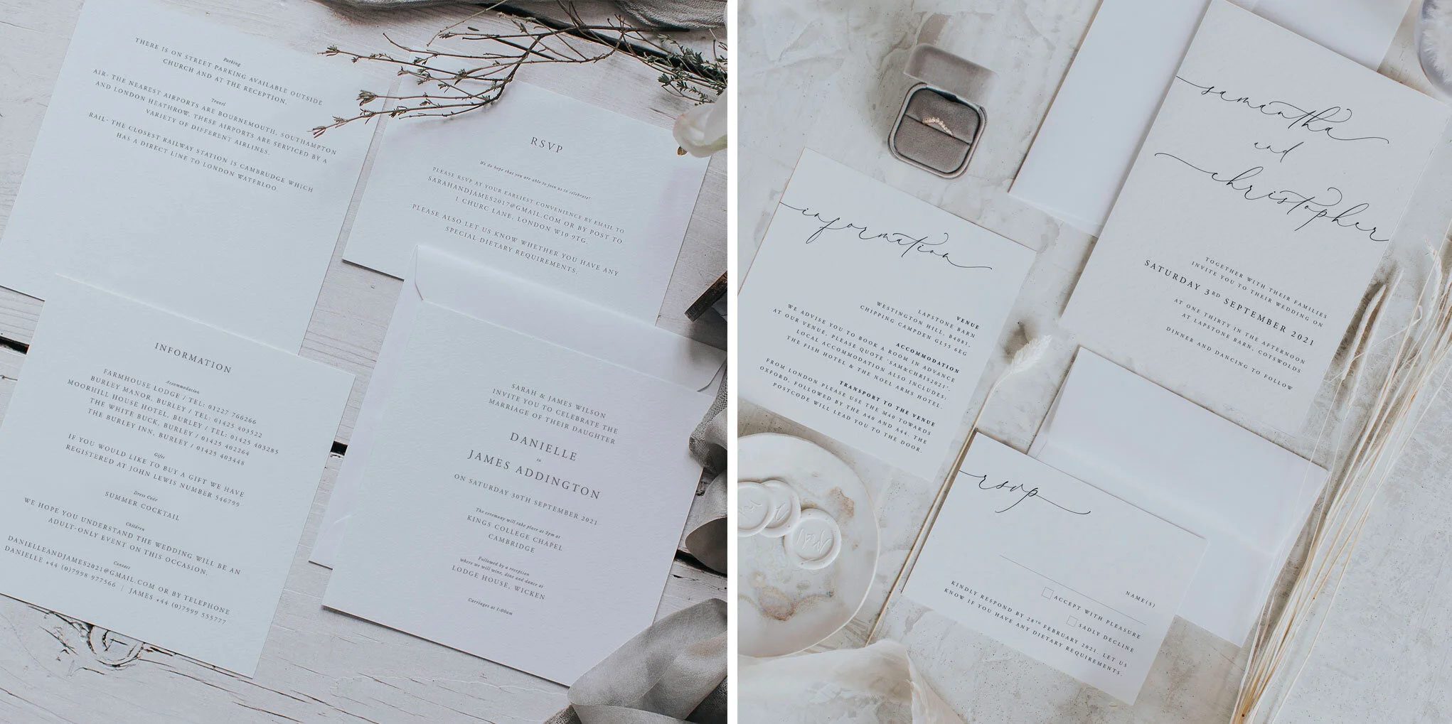 Destination Wedding Invitations 