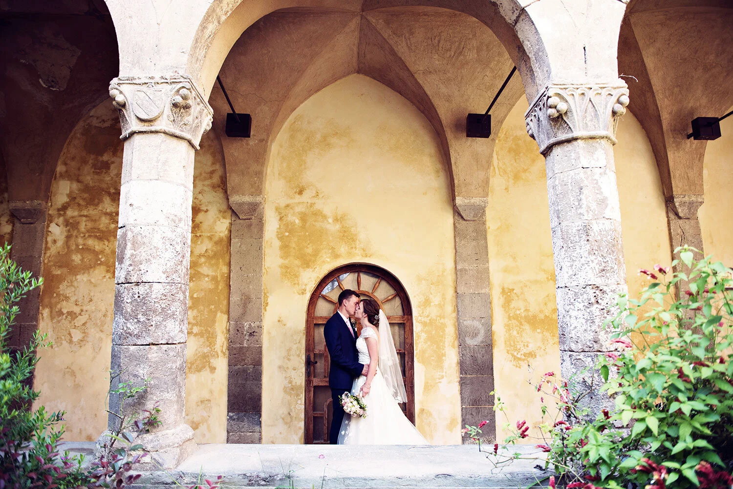 Sorrento Cloisters wedding