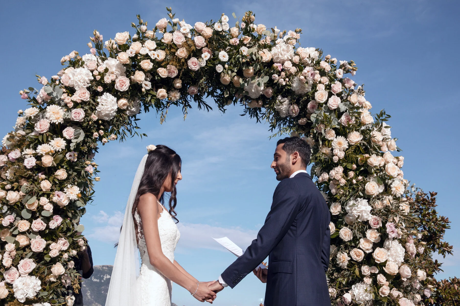 Ravello wedding ceremony