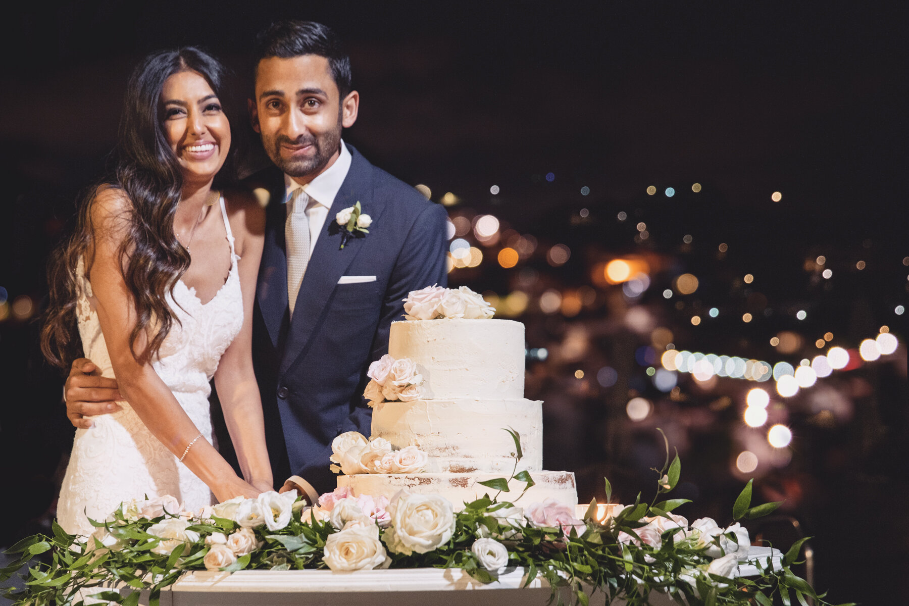 Belmond Caruso wedding cake 