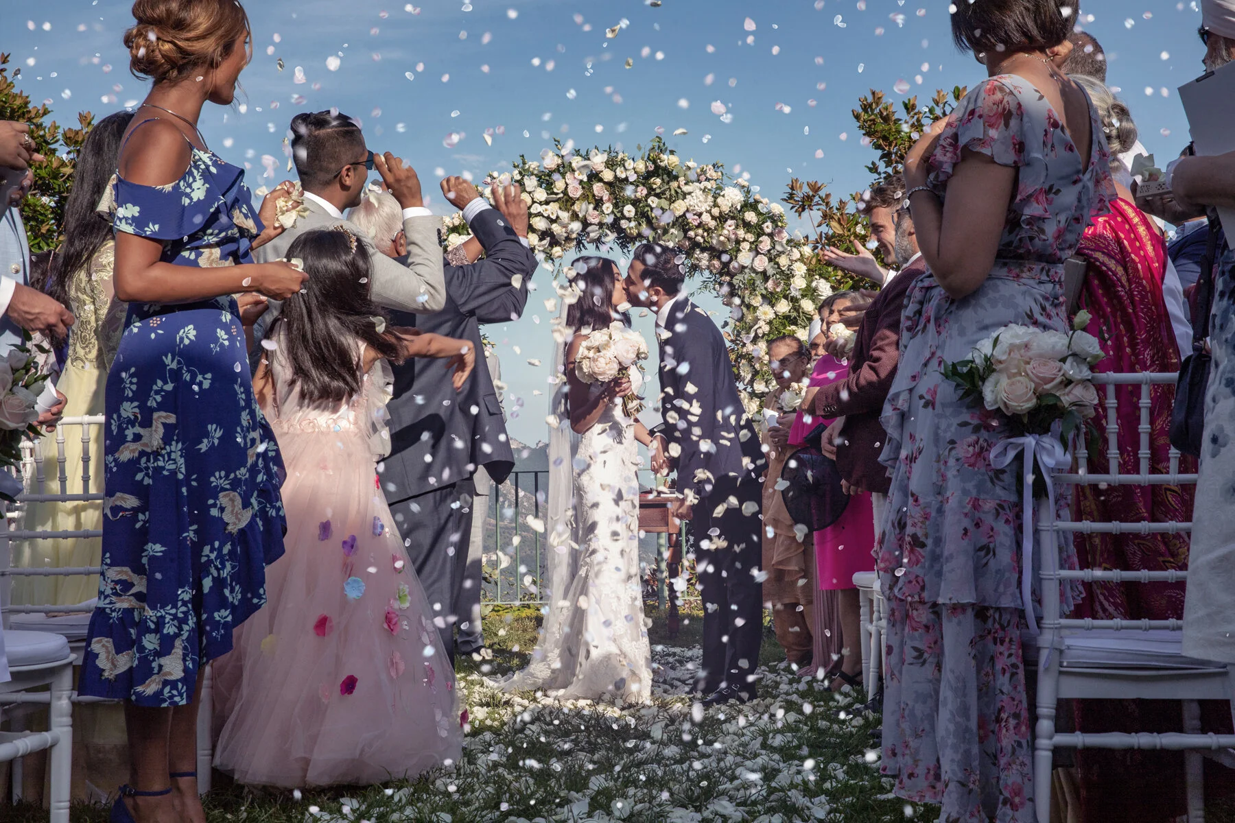 luxury Ravello wedding in Italy