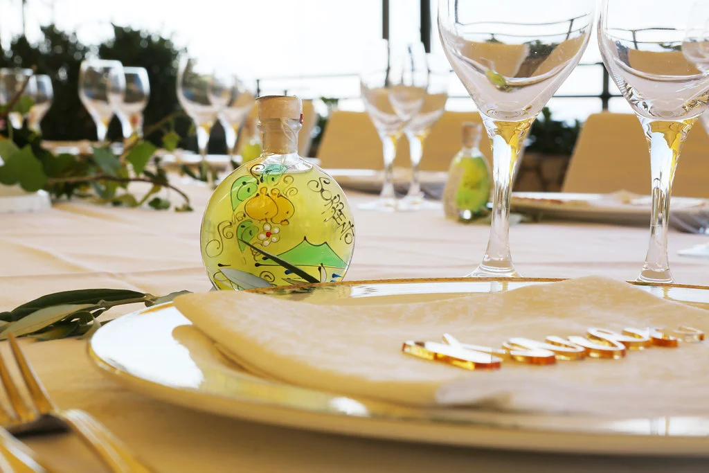 limoncello Sorrento favours