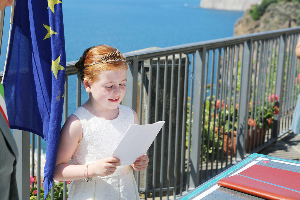 Sorrento wedding ceremony