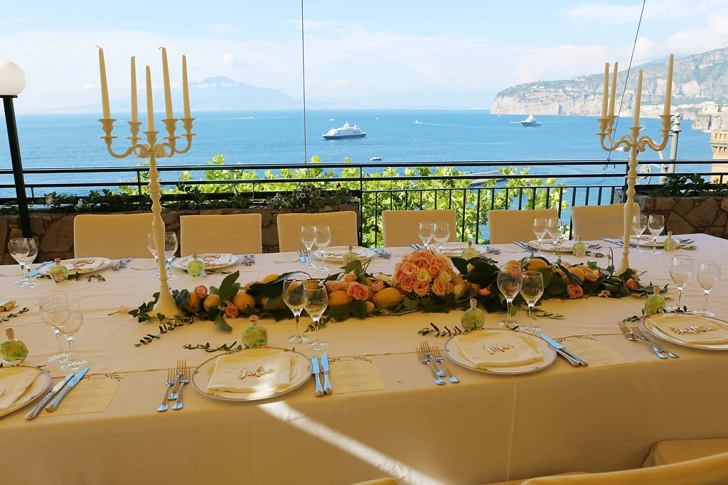 Sorrento intimate wedding