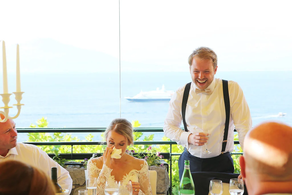 sorrento wedding speeches